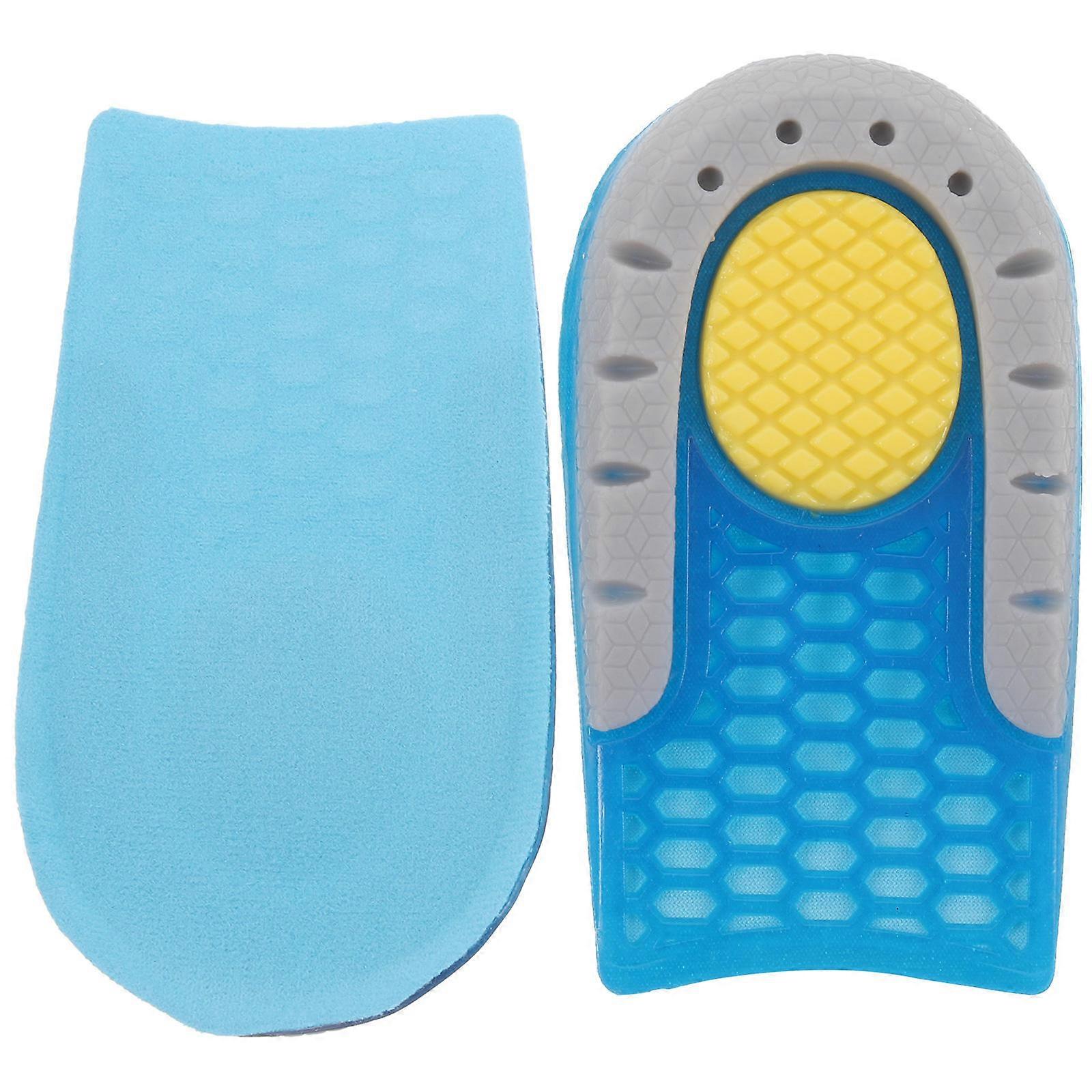 Blue Self-Adhesive SEBS Half Shoe Pad for Increased Comfort and Stability at Home 1 Pair