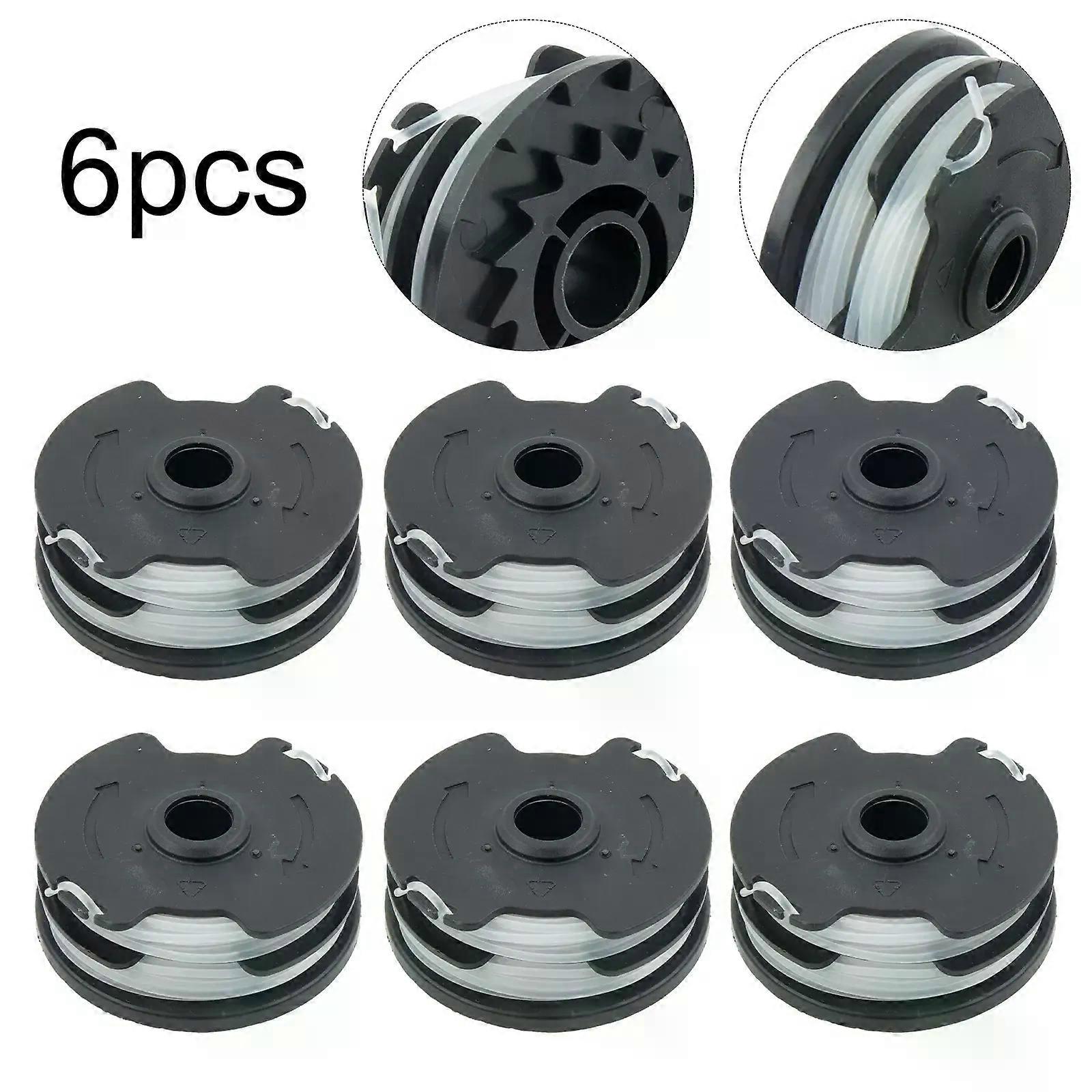 1/6pcs Thread Spools Replace For LIDL Cordless Grass Trimmer PRTA 20-Li A1 B2 C3 PRT 300 A1- IAN String Trimmer Garden Tool