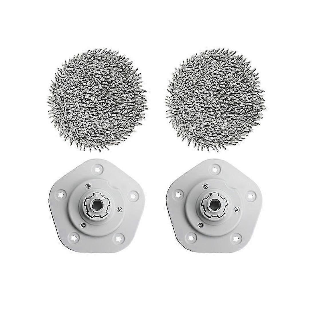 4 st moppdynor för Bot W10/W10 Pro robotdammsugare