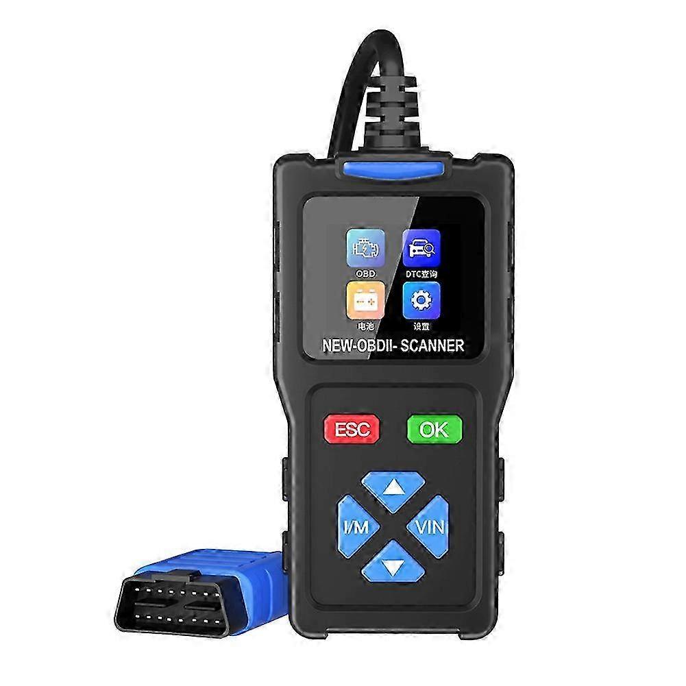 T100 Car Fault Diagnosis Instrument OBD2 Scanner Engine Vehicle Code Reader Detector Scanner Edition 0607