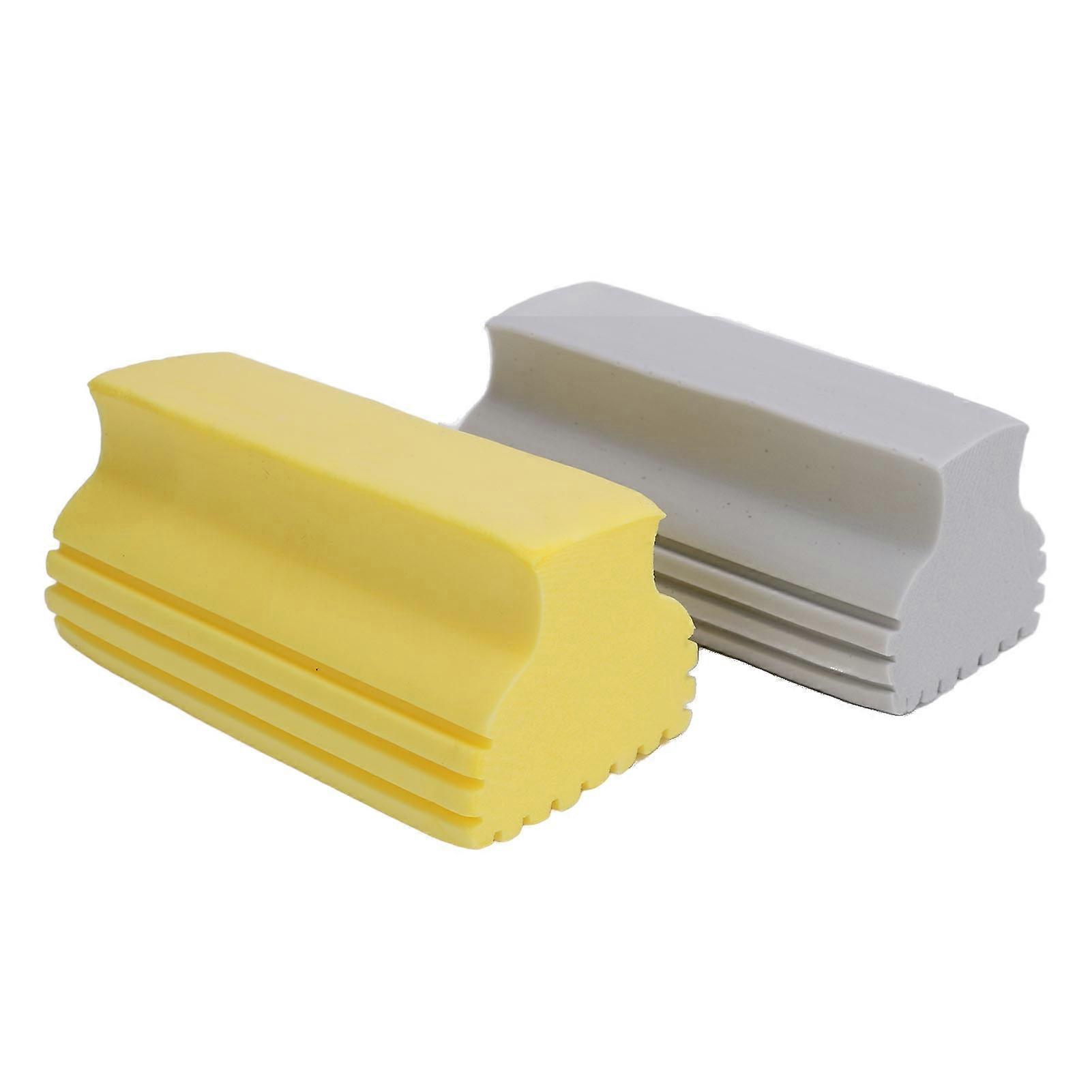 2PCS Dust Cleaning Sponge Reusable High Absorbency Damp Clean Duster Sponge for Home 