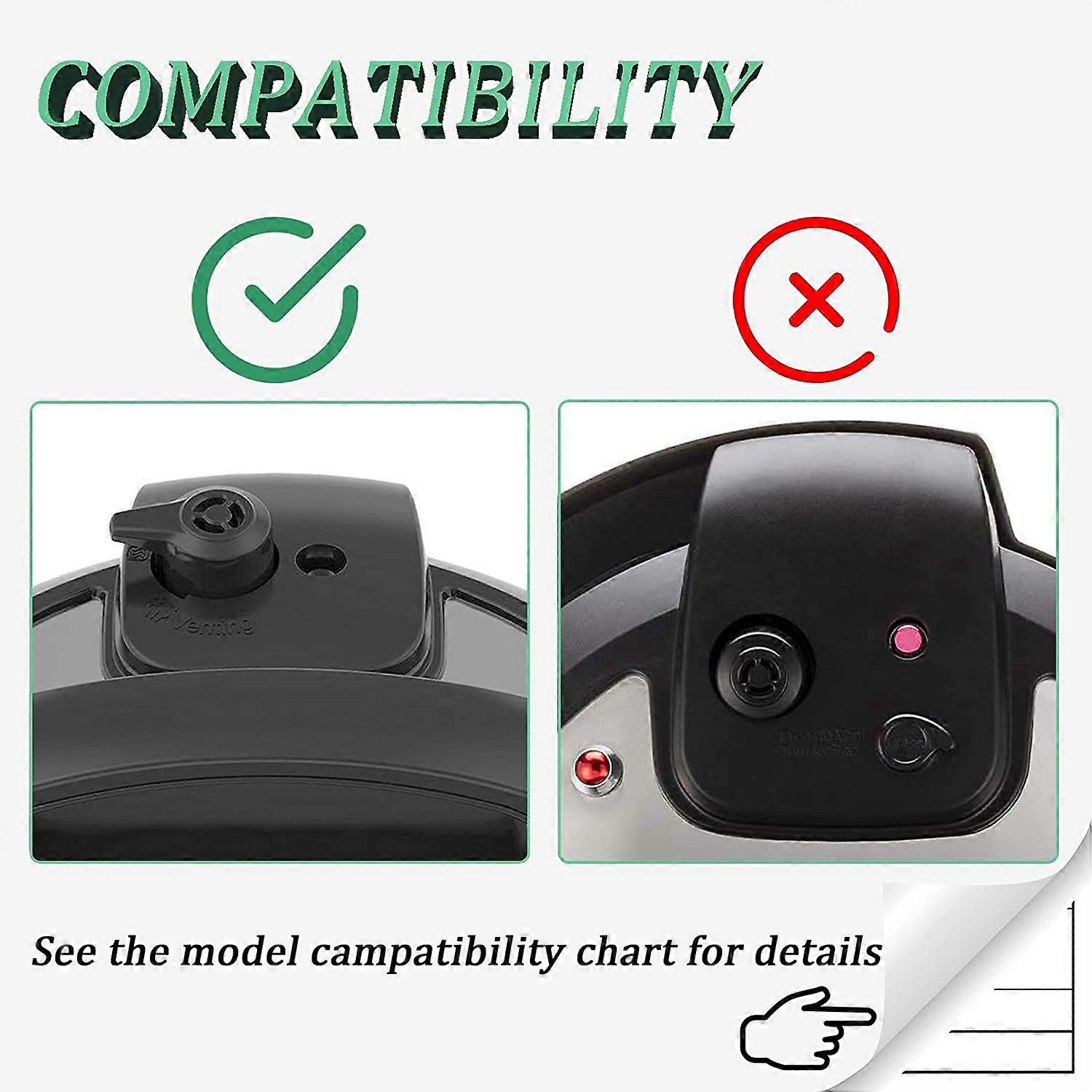 Steam Release Diverter for Pot Ninja Foodi Crock Pot for 6QT 8QT