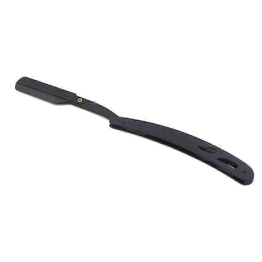 Classic Barber Scraper Holder Straight Edge Razor Men's Manual Shaver Safety Tool Ideal for Barbers and Salons