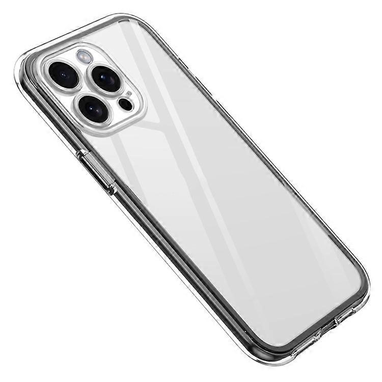 Y1 Series Compatible For iPhone 15 Pro Case PC+TPU Transparent Shockproof Phone Cover
