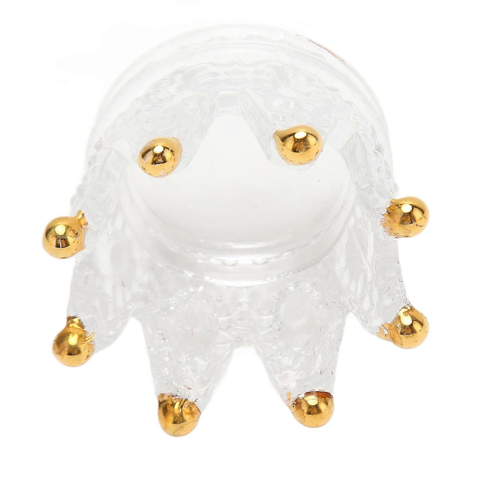 Suport pentru burete de machiaj Crown Design Blender Egg Puff Drying Stand Frame Rack pentru casă 