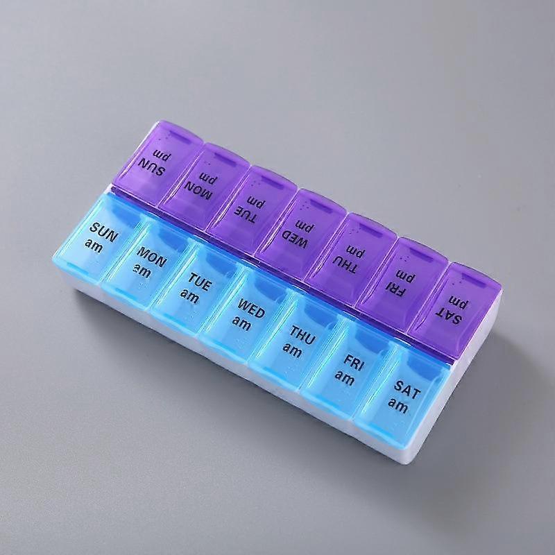 14-Grid Weekly Pill Organizer