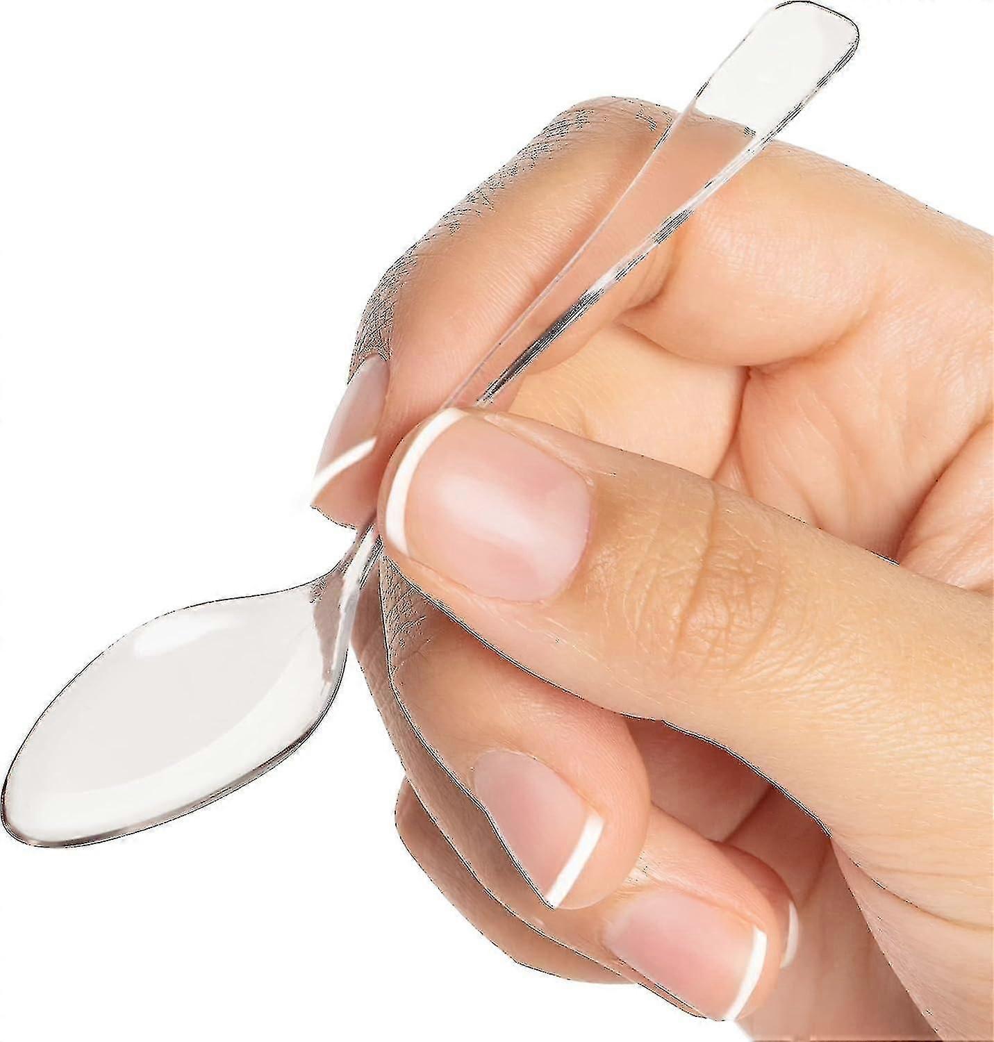 500ct Clear Plastic Mini Forks for Desserts, Fruits, Frozen Treats, Party Supplies & Gifts