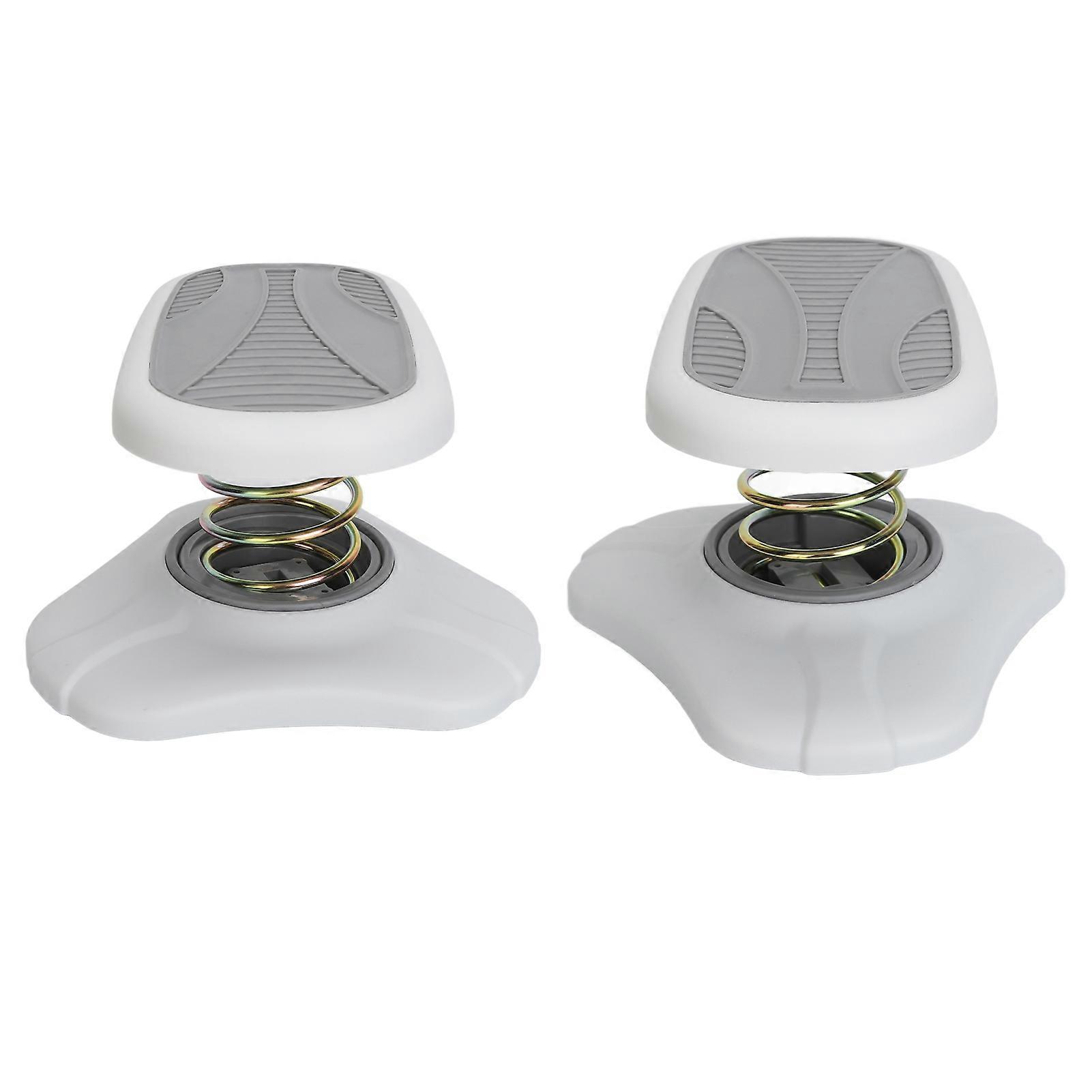 WC-Fußhocker mit Feder für Erwachsene Stabile Basis Anti-Rutsch-Toilette Töpfchen Fußstütze Fußstütze Tritthocker Grau 