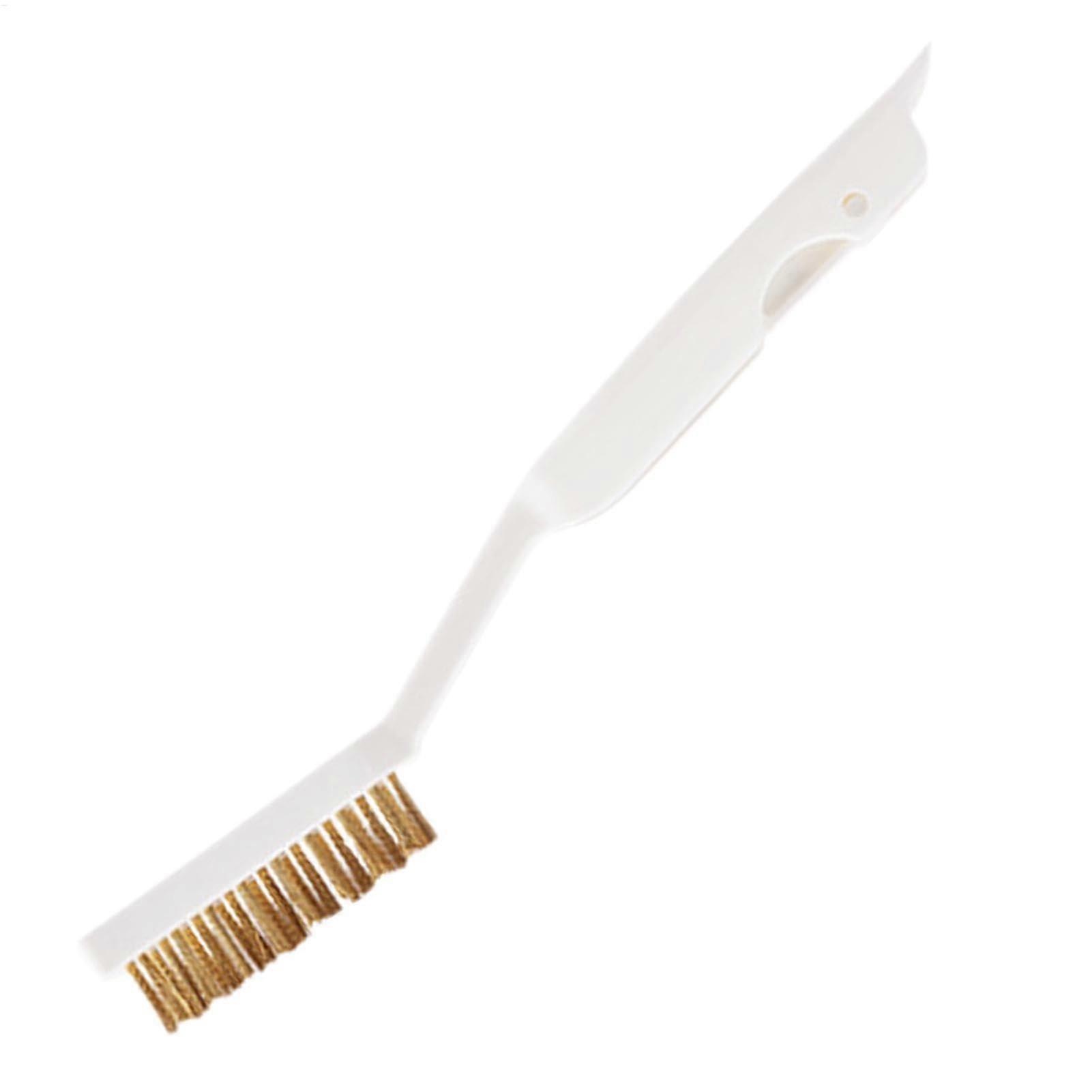 Oven Cleaning Brush With Nylon Bristles - Sturdy Scrub Brush For Stoves, Kitchen Scraper Tool Set, Efficient Grime Removal
