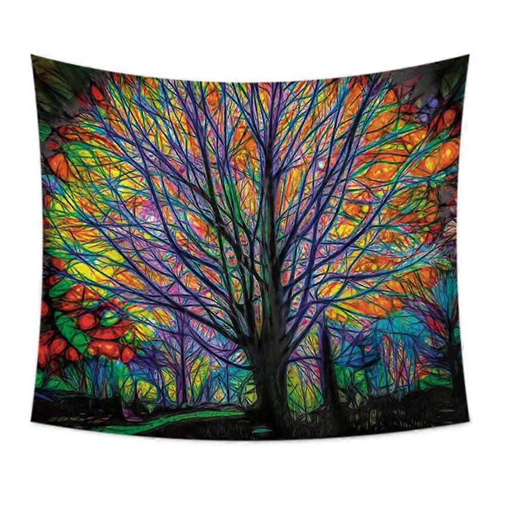 Cute Tapestry Modern Colorful Printing Wall Hanging Mural Indoor Decoration 153x102cm Polyester Couch Cover 1Set