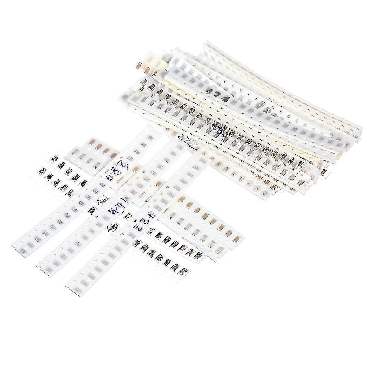720PCS 0603 SMD Capacitor Assorted Kit 36Values 20pcs 1PF to 10UF Samples Kit Electronic DIY Kit Multiplayer Ceramic Chip Capacitors