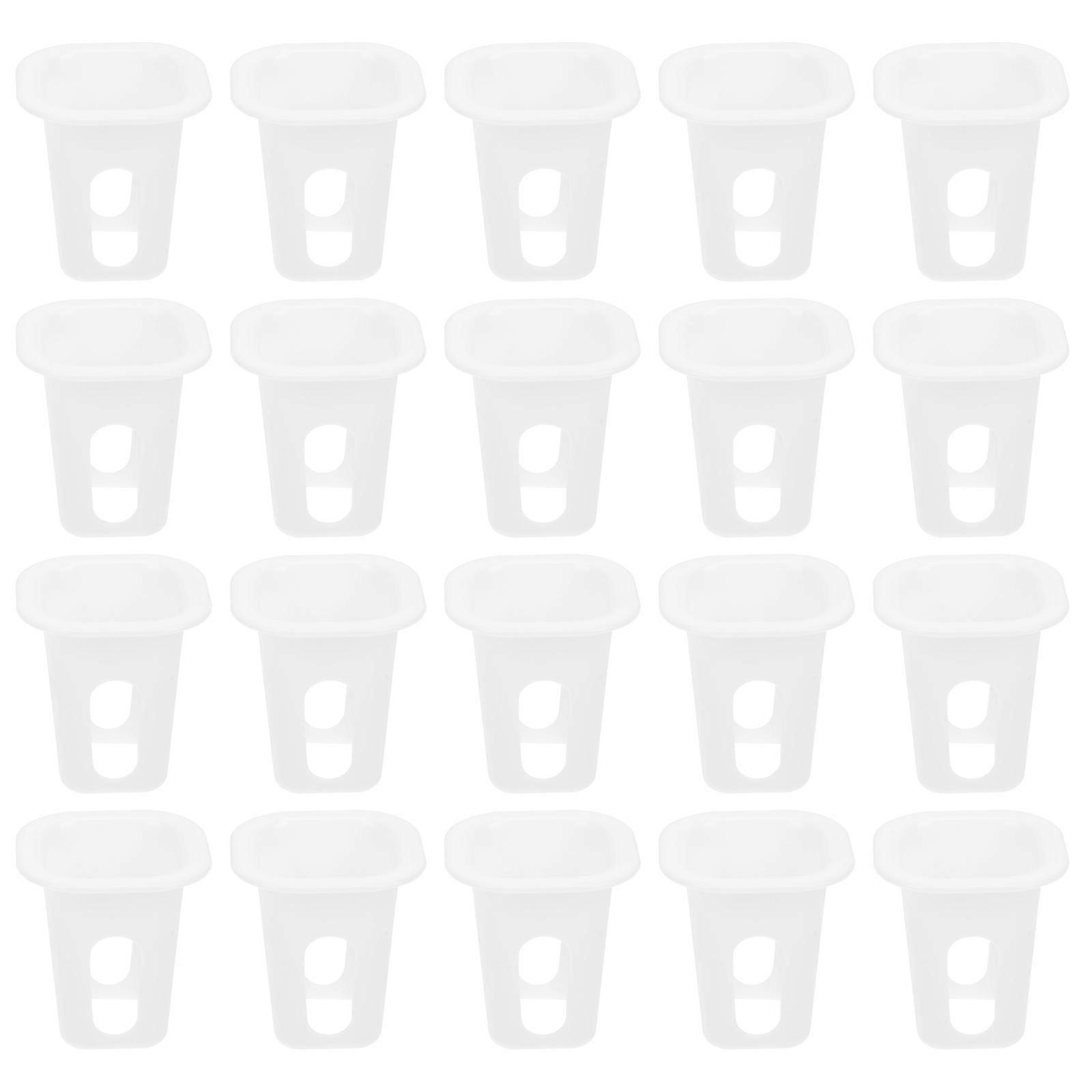 100 Pcs Durable Hydroponic Mesh Net Pots for Soilless Gardening – Ideal for Vegetables, Fruits, Flowers, Root Aeration and Nutrient Penetration in