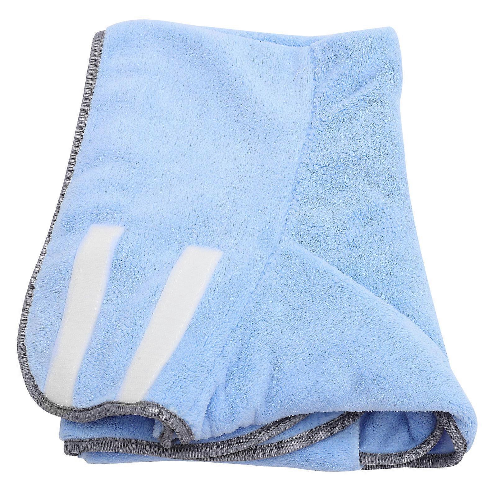 Pet Bathrobe Towel Quick Drying & Super Absorbent Fleece for Dogs and Cats, Soft Comfort for Bathing and Drying