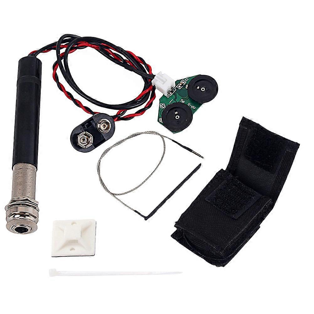 Acoustic Guitar Pickup Active Gmb634 Folk Guitar Performance Volume Control 1Set