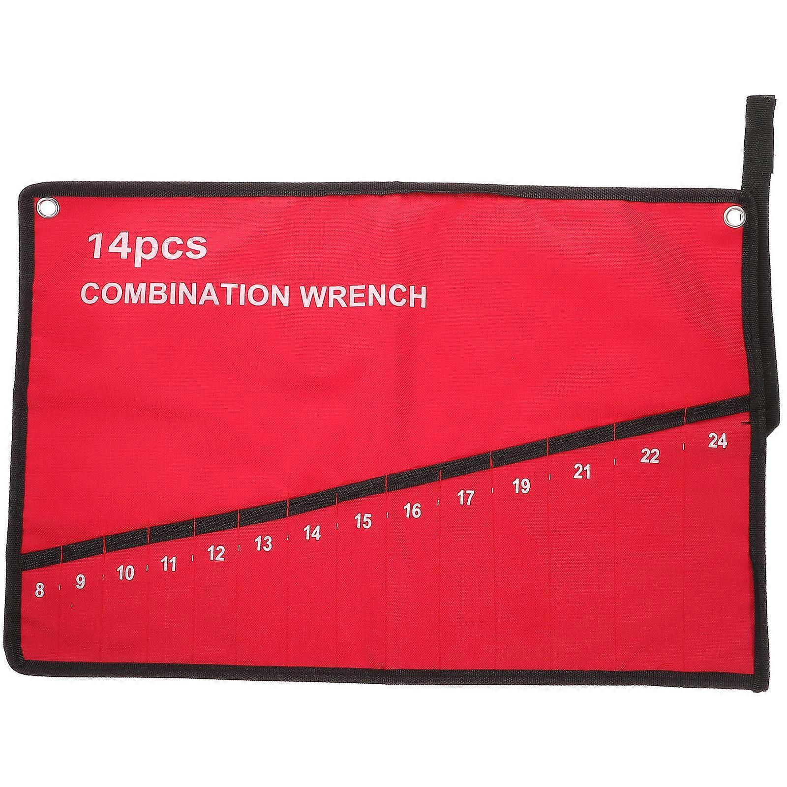 Durable Canvas Tool Roll Slot Storage Holder for Electricians – Lightweight Compact Repair Utility Bag for Tool Organization