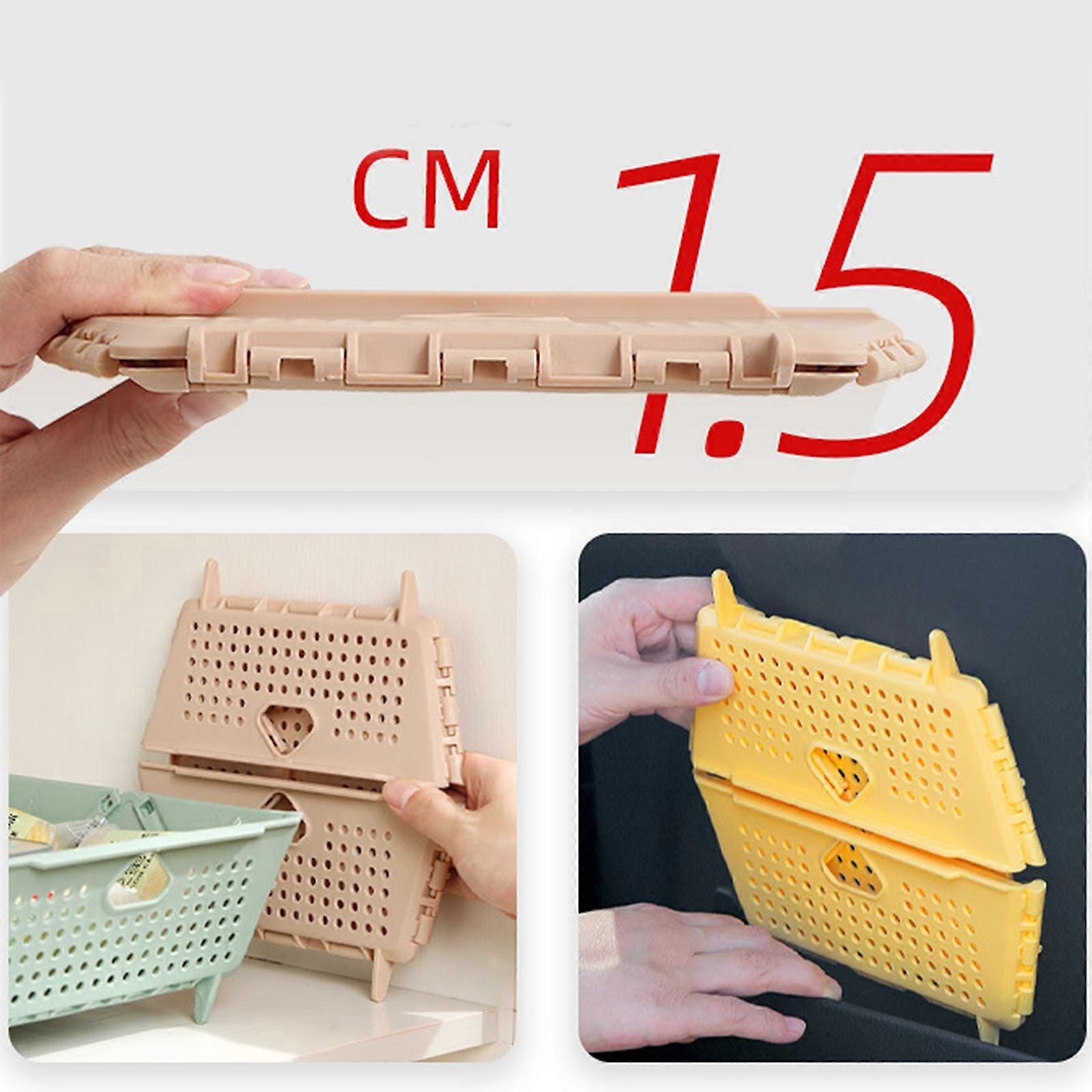 Stackable Foldable Colander With Auto Draining Feature Foldable Kitchen ...