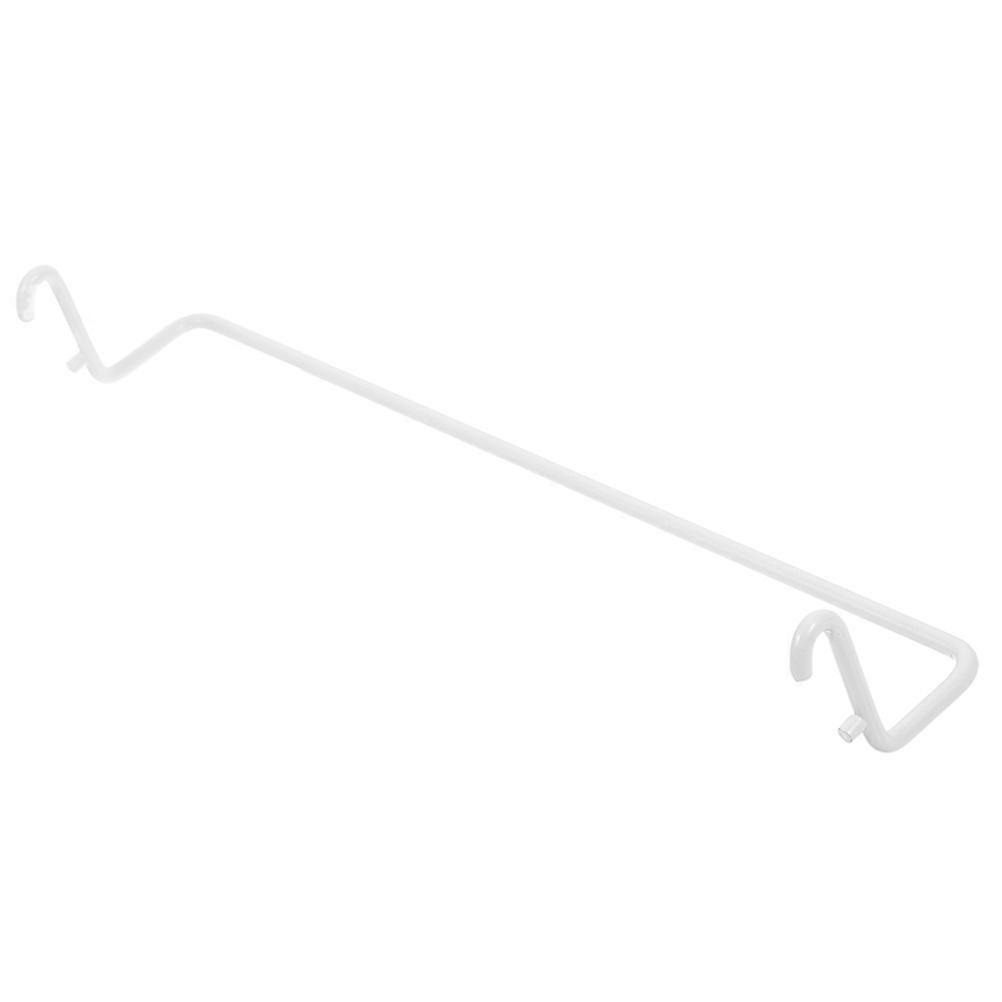 Pegboard Tissue Holder Pegboard Hanger Kitchen Organization White Rectangular 1 Pair