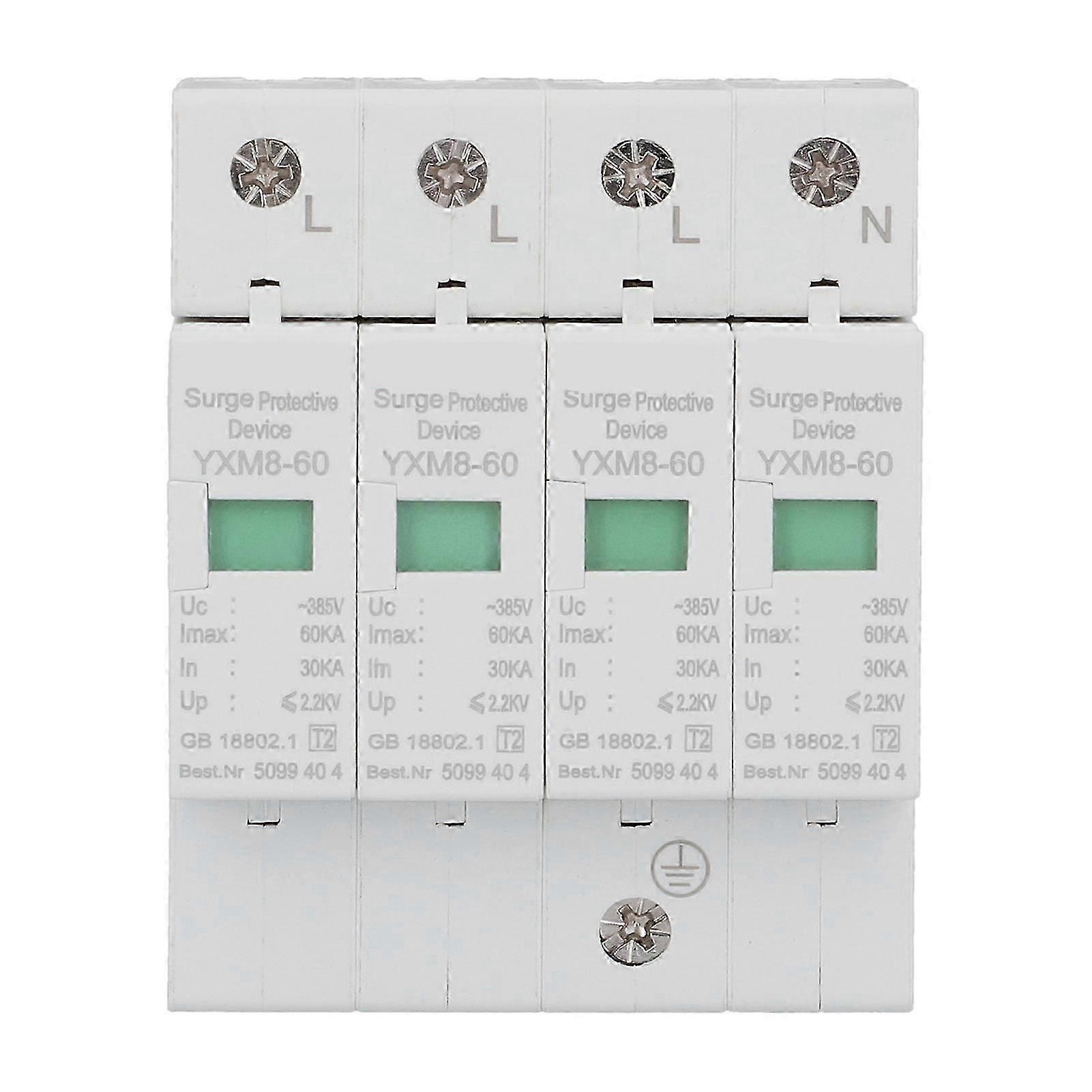 Surge Protective Device Electric Shock Protector Module Arrester Breaker AC380V YXM8?60