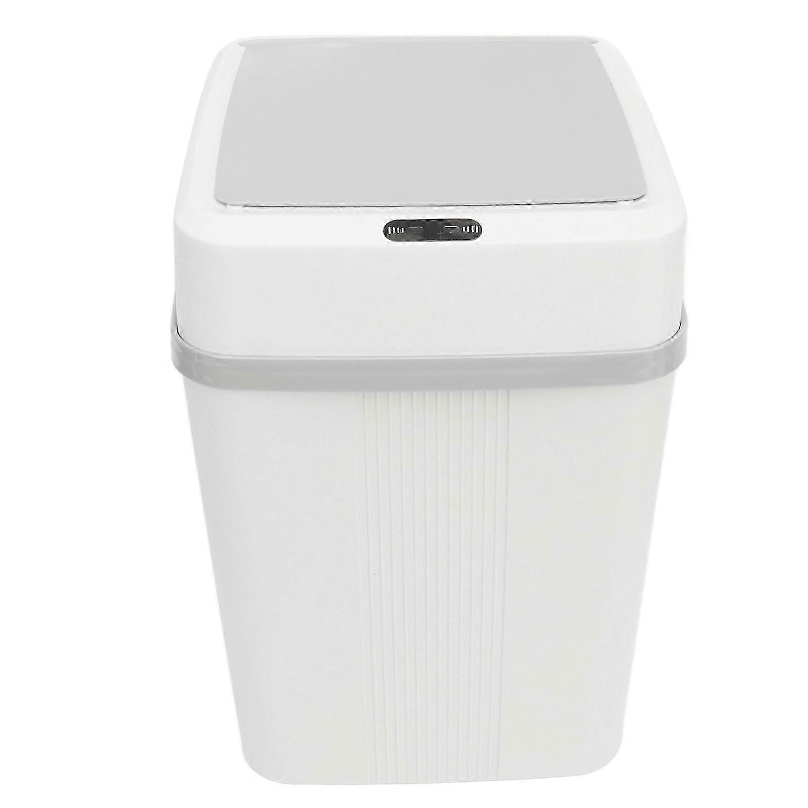 Automatic 12L Motion Sensor Trash Can for Kitchen, Bathroom, Bedroom - Battery Powered