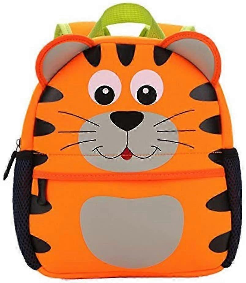 Cute Giraffe-Print School Backpack for Children Aged 2-8 Years