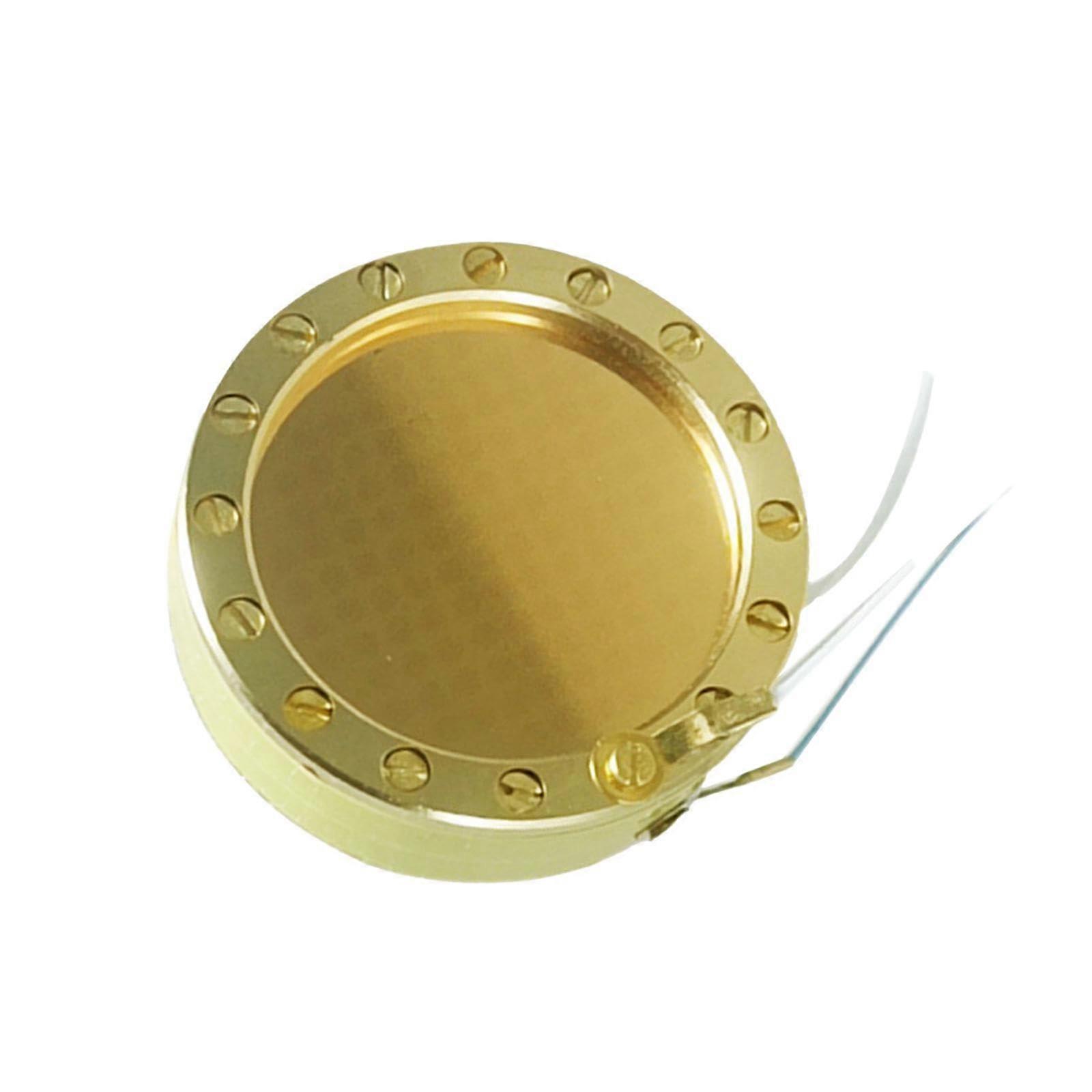 34mm Microphone Large Diaphragm Recording Capacitor, Easy Installation, Replaces Accessories, Copper Microphone Capsule for Microphone Accessories
