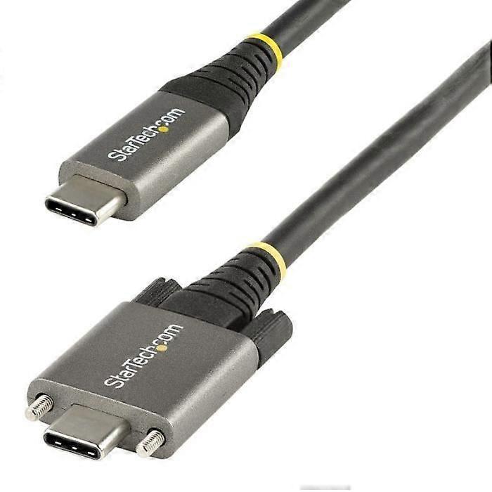 USB C Cable - STARTECH - 1m - 10Gbps - Screw Locking - 100W/5A