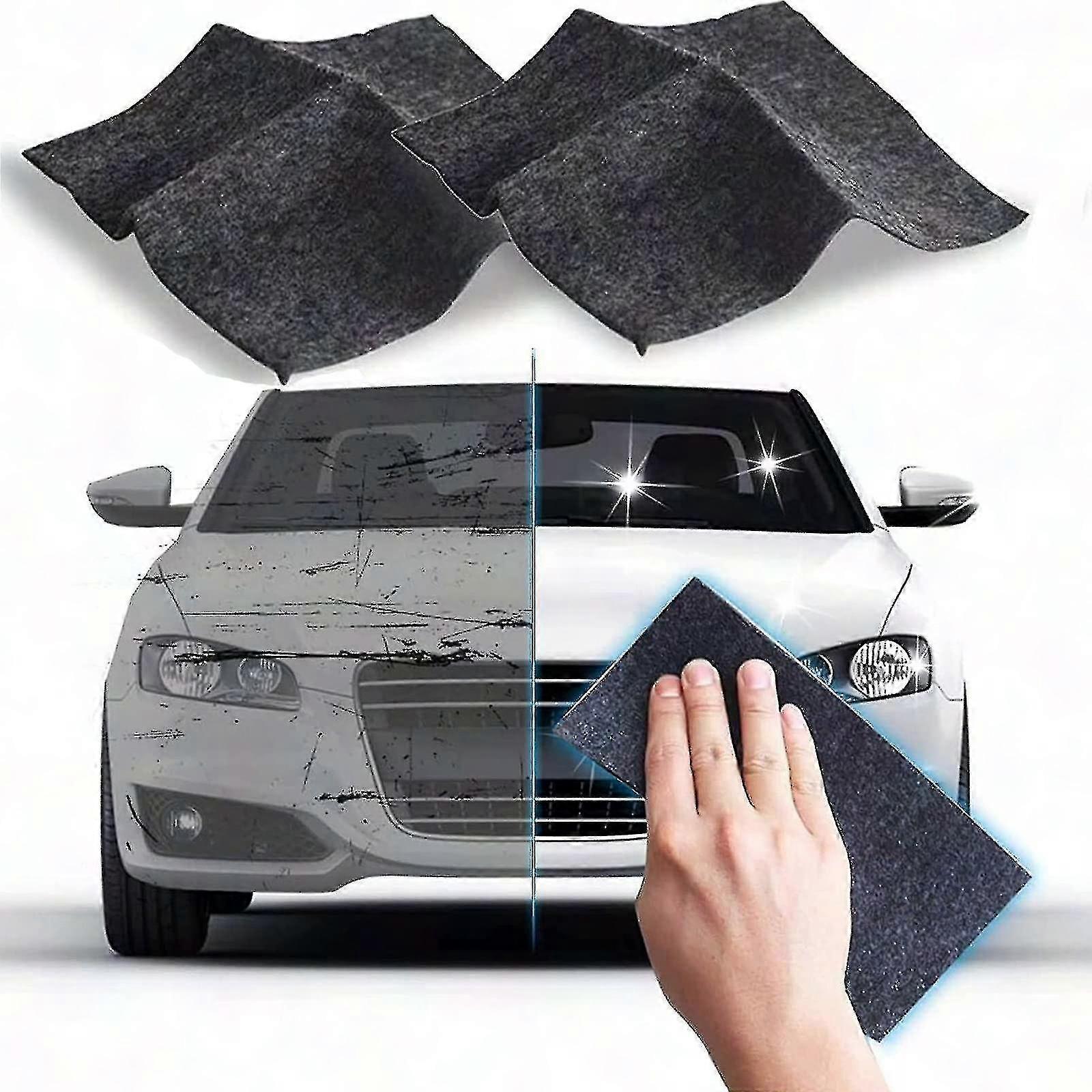 2-Pack Microfiber Repair Cloth for Car Scratch Removal and Multi-Surface Cleaning Solution