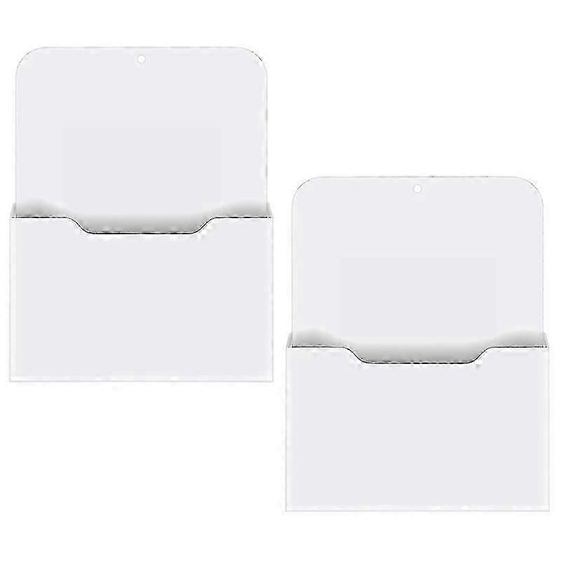 2 حزمة حامل ملف مغناطيسي - حامل ورق ، منظم جيب ، منظم ملفات حائط معلق مكتب Sup hwy