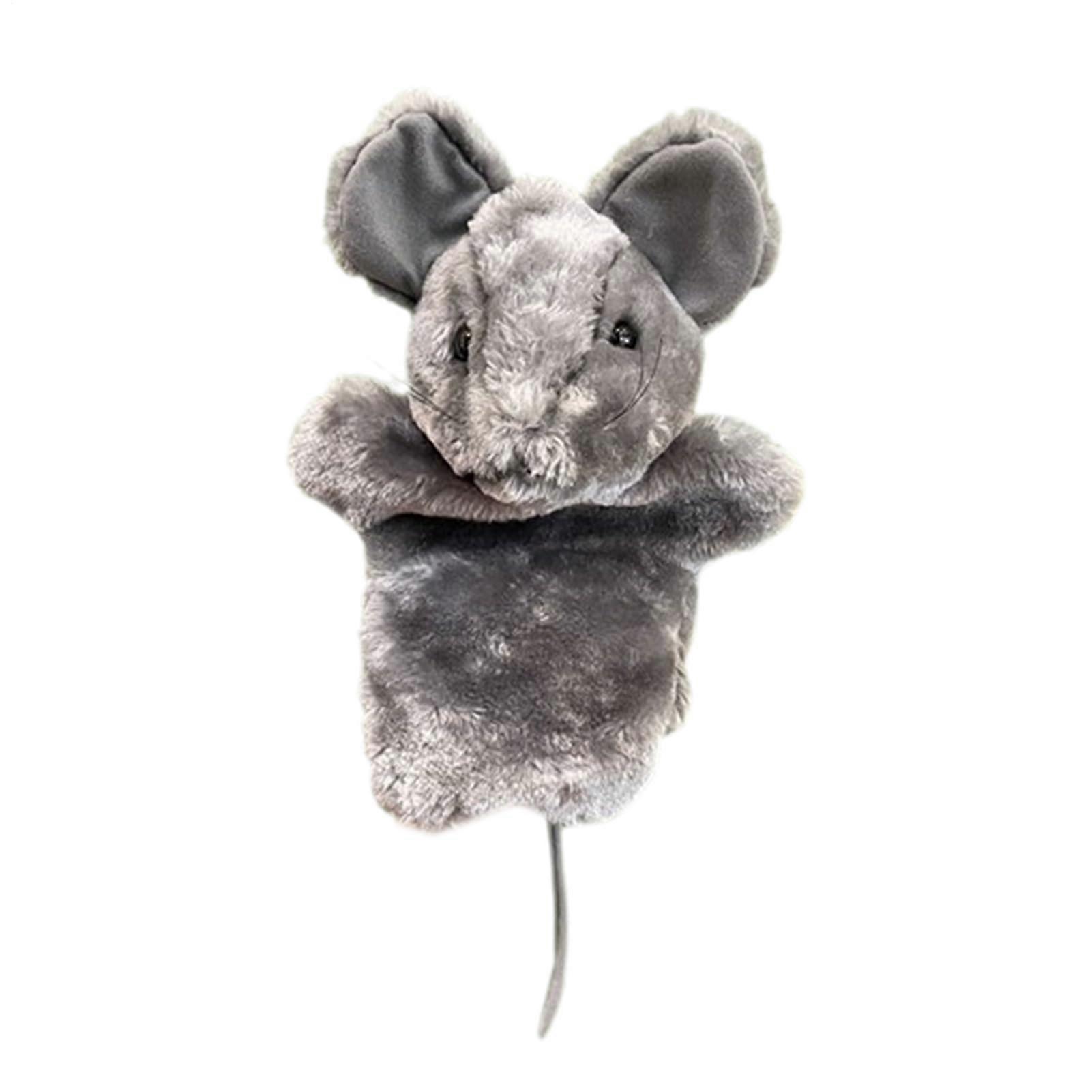 Cat Wrestling Toy Puppet for Kittens, Interactive Mouse Shape Doll, Plush Wrestler Glove, Soft Pet Toy for Playtime