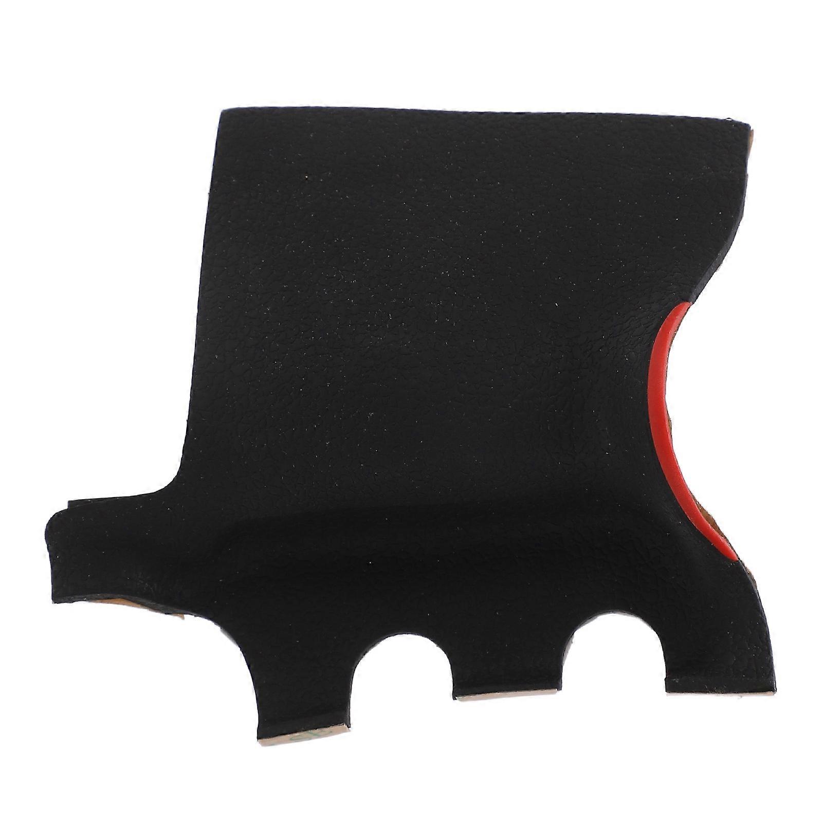 Camera Grip Rubber Pad High Accuracy Replacement Front Main Grip Rubber with Glue for D4 Digital Cameras 