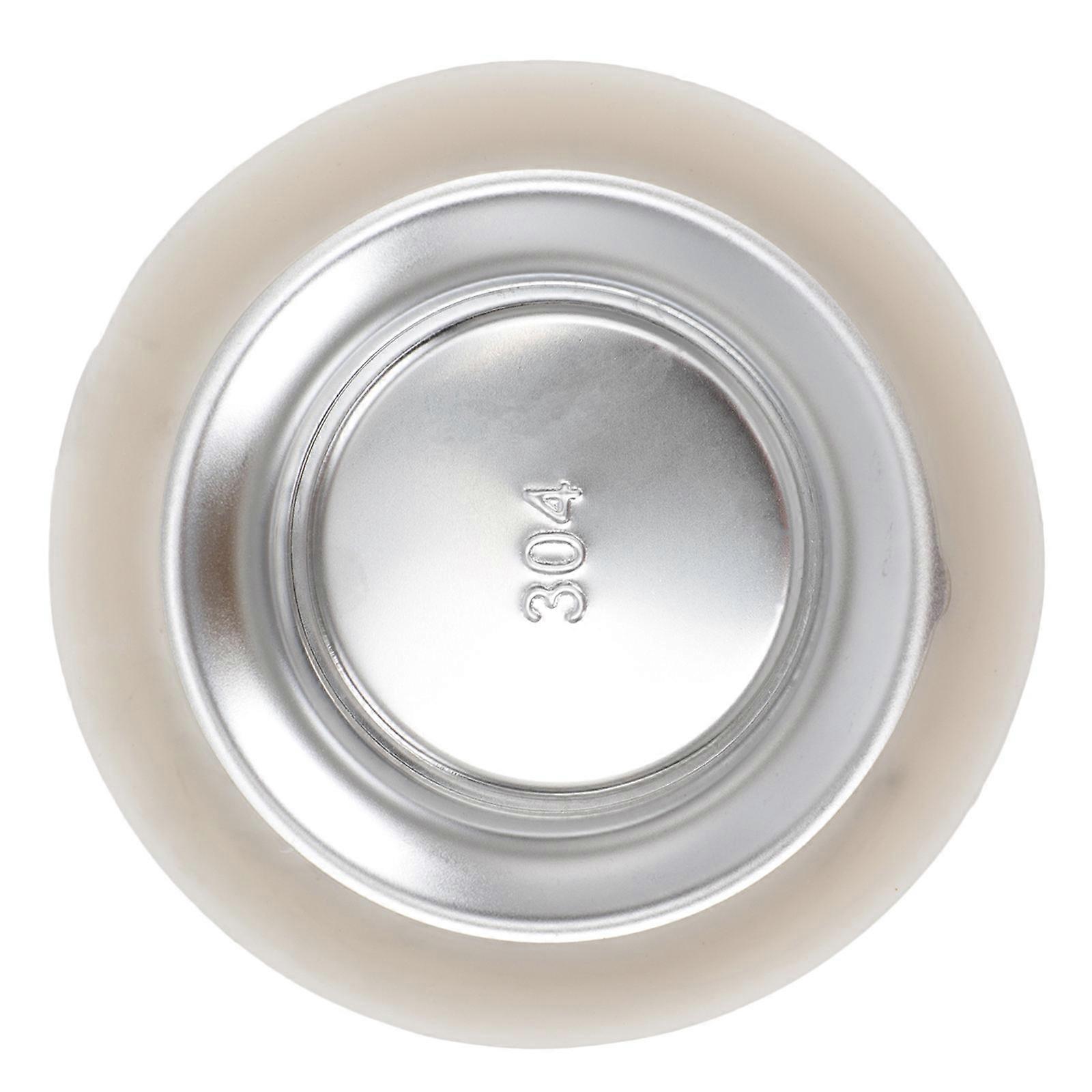 Bathroom Tool with Stainless Steel Cover for Toilet Use Silver Automatically Opens and Closes Durably Practical