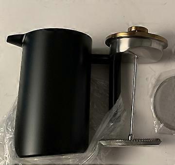 Black French Press 1000ml + Black Jar + 1 Filter