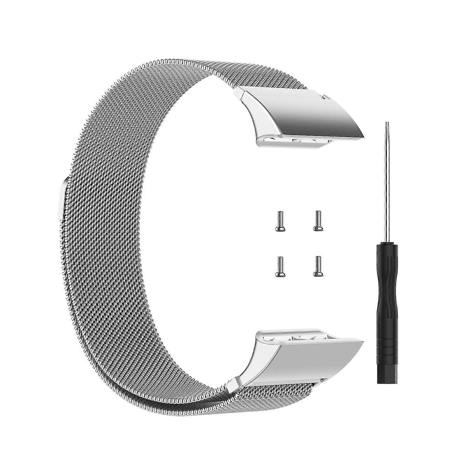 Para Garmin Forerunner 35/30 correa de reloj milanesa