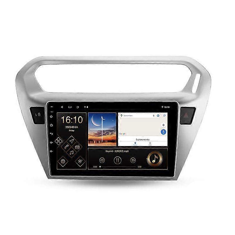 2 Din For Peugeot 301 For Citroen C-Elysee CElysee 2012 - 2016 4G WIFI Android Auto Car Radio Player Stereo Car Multimedia Video player GPS Navigation