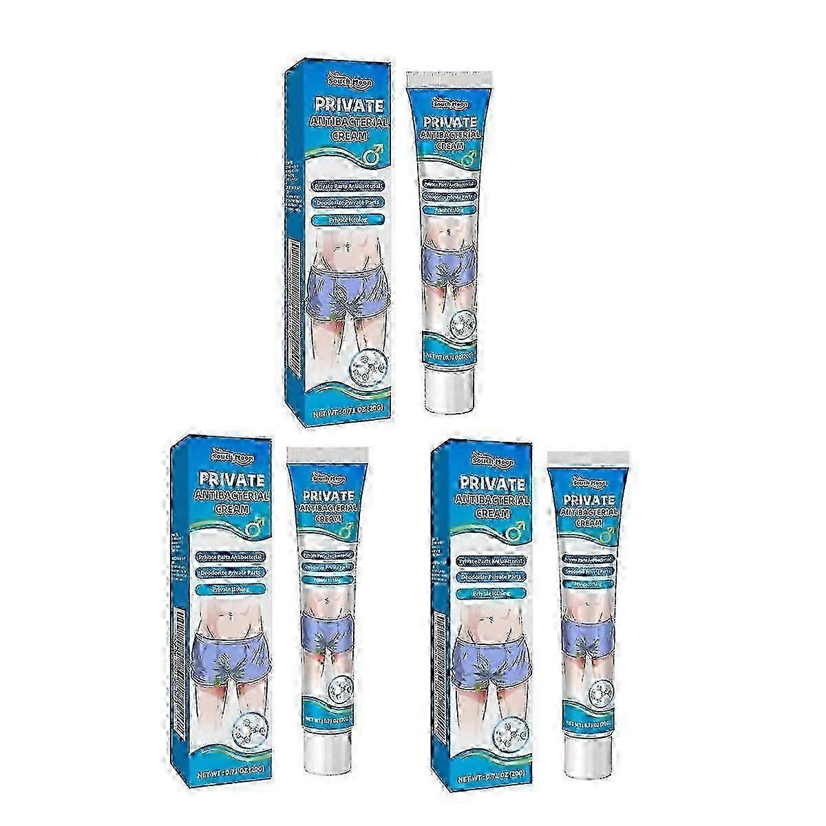 קרם אינטימי נגד גירוד לגברים להקלה על דלקת בלניטיס ותיקון עור מרגיע טיפול פנימי בירך הפנימית ובאזור הפרטי