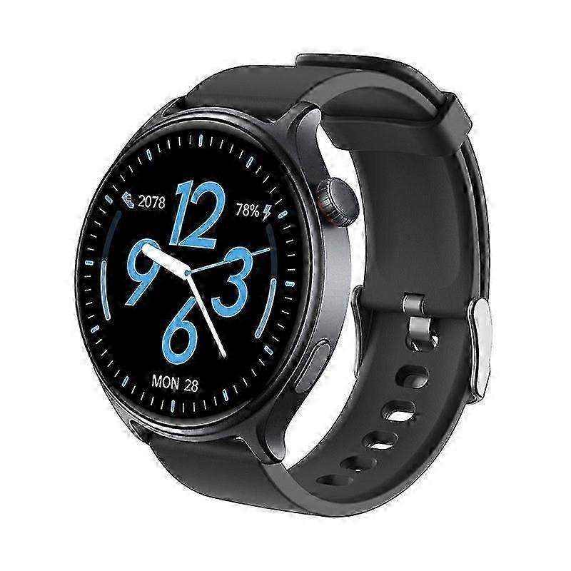 Smartwatch for Android and IOS 2" HD Full Touch Screen Built-in Bluetooth, GPS IP67 Waterproof Health and Fitness Tracker 100 Sports Modes(Black)