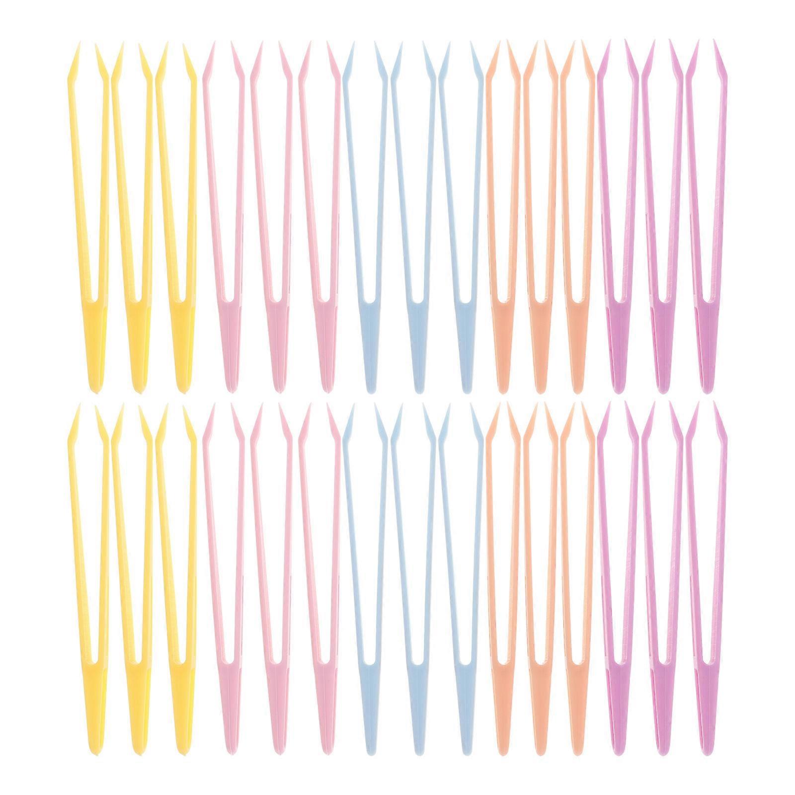 100pcs Eyelash Clamp Tweezer Set Versatile Lash Tools for Women and Men Including Eyebrow Plucking Tweezers