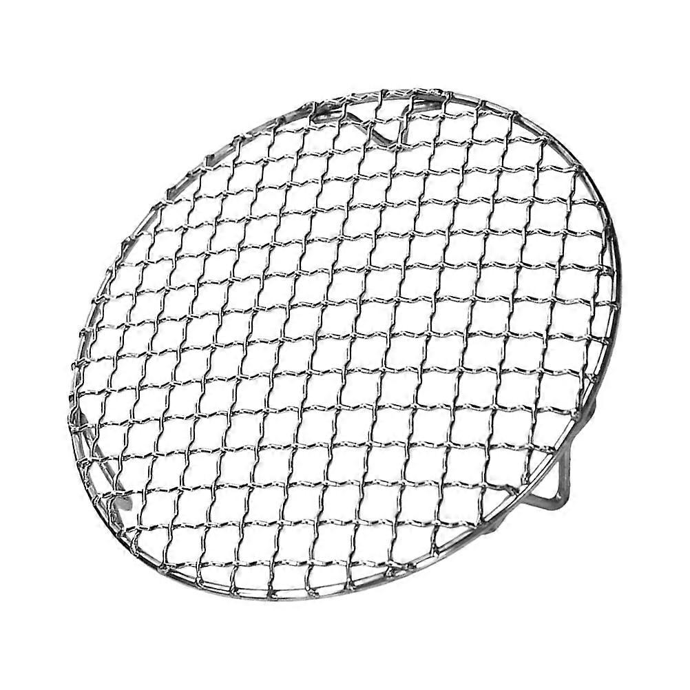 Stainless Steel Disposable BBQ Rack for Outdoor Use Silver Keeps Food from Falling Through Grates 9.84x15.75 Inches