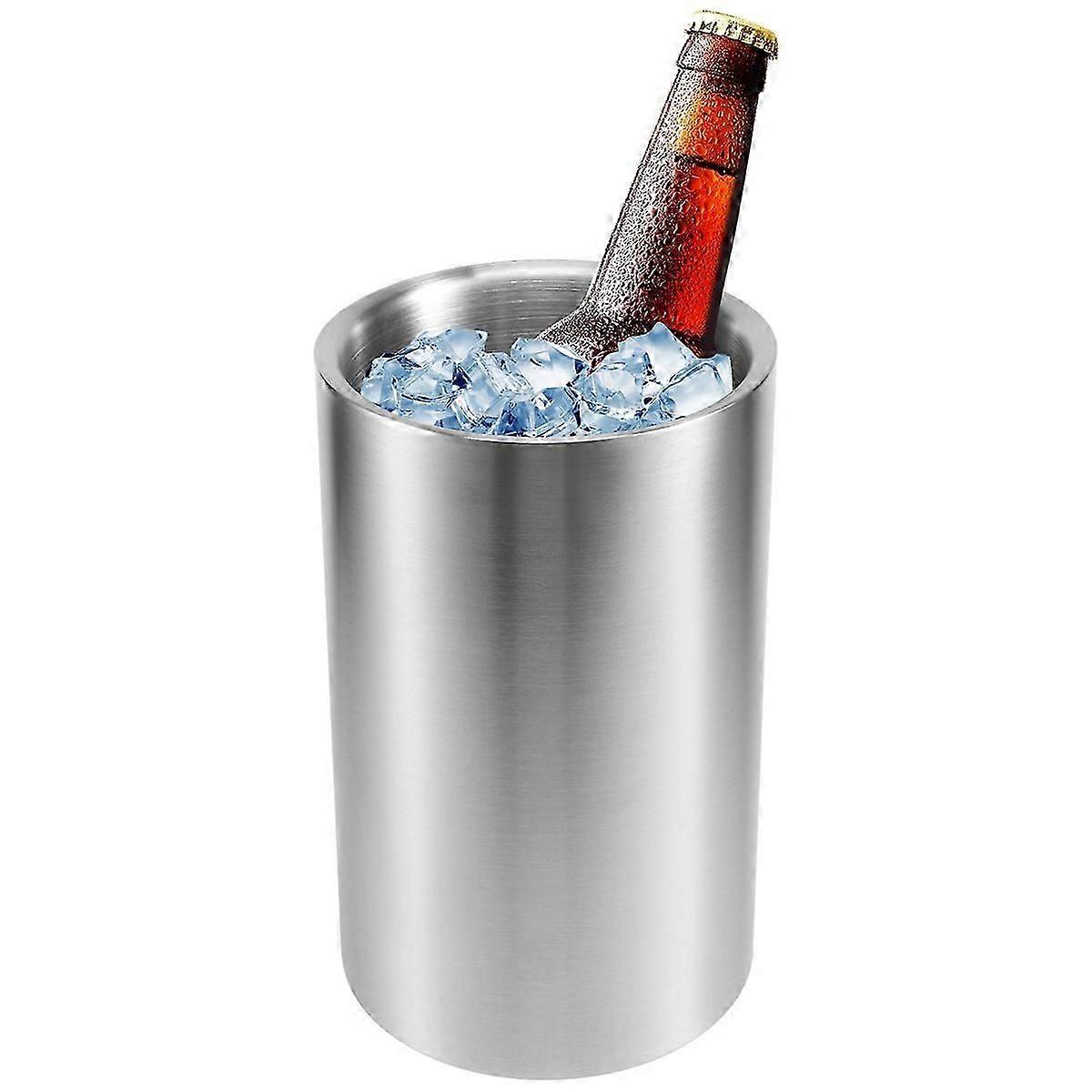 Insulated Wine Cooler Bucket With Wine Aerator - Fits 750Ml Wine Bottles, Keeps Wine Cold For Hours
