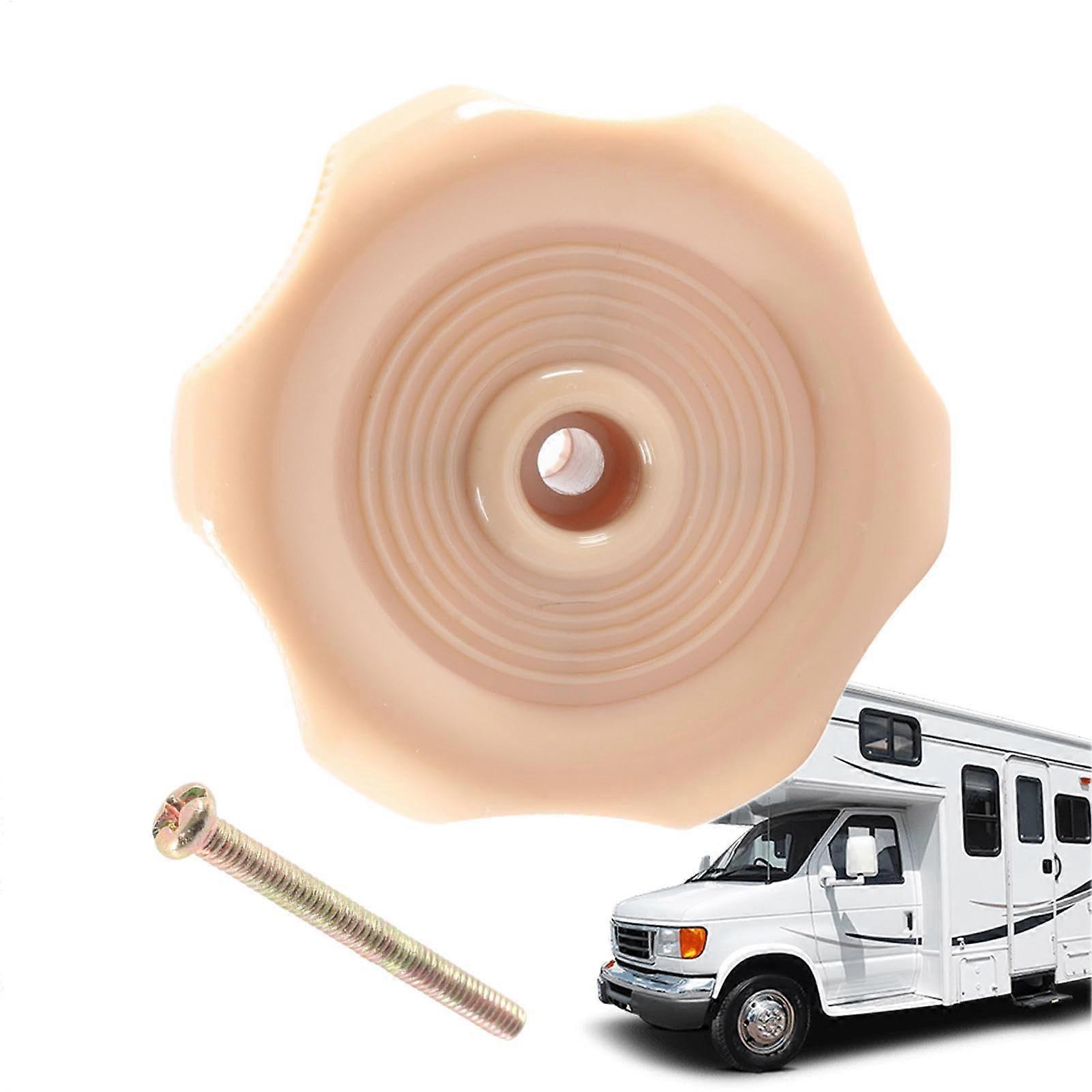 RV Window Crank Knob, RV Window Vent Knob  1 Inch Shaft Trailer Vent Crank Handle  21/4 Inch Diameter, Hardware Replacement for RVs