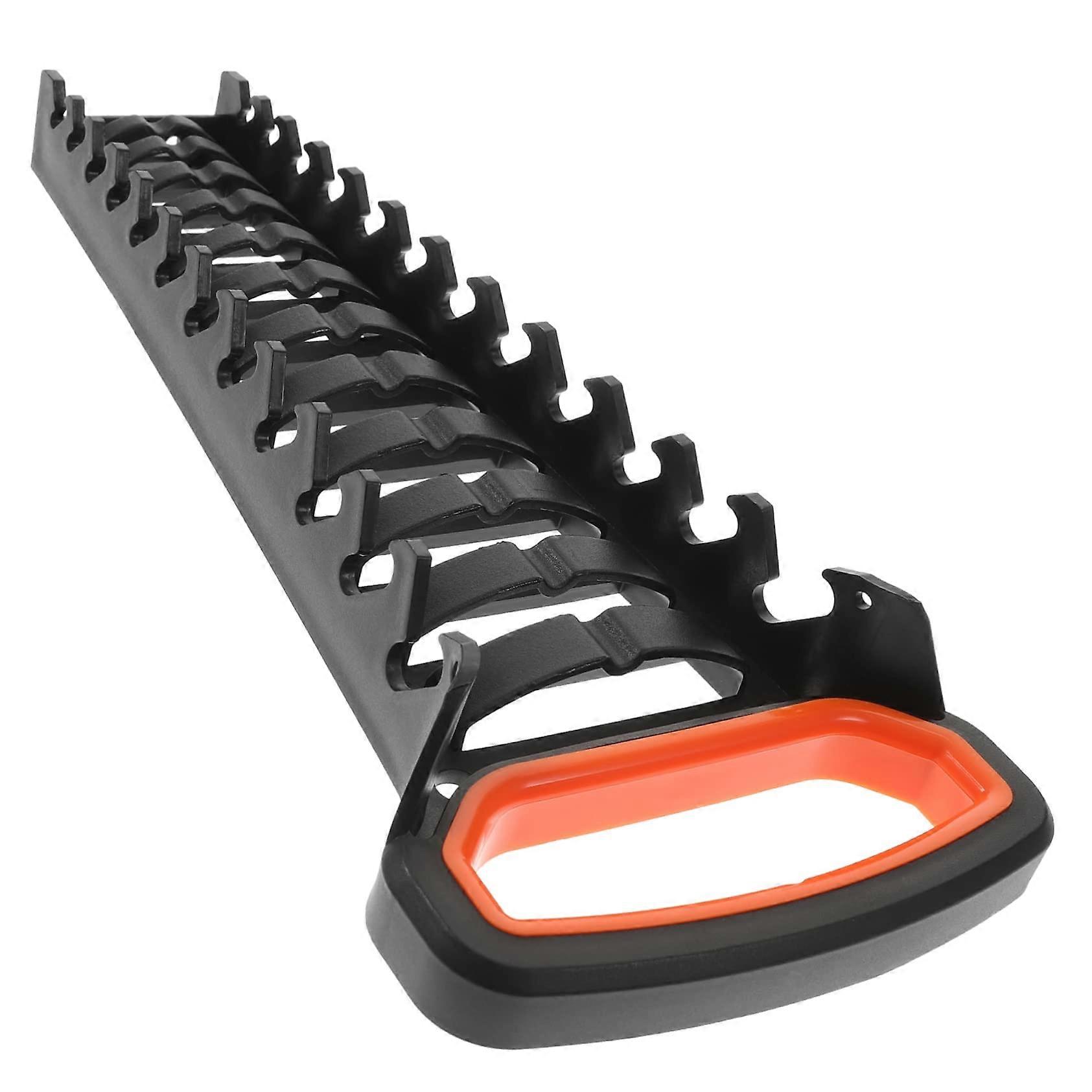 Wrench Holder With Slots, Socket Wrench Organizer For Garage, Heavy-Duty Tool Storage, Easy Access