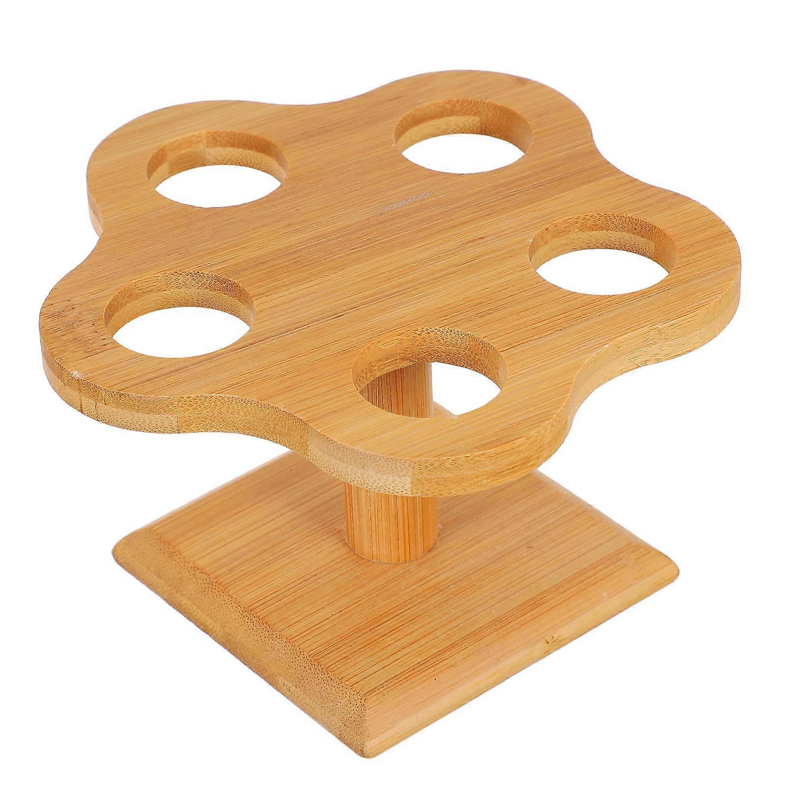 Cone Display Stand For Party Organizers To Showcase Sweets In 15.5X15.5X9.5CM Bamboo 1Pack