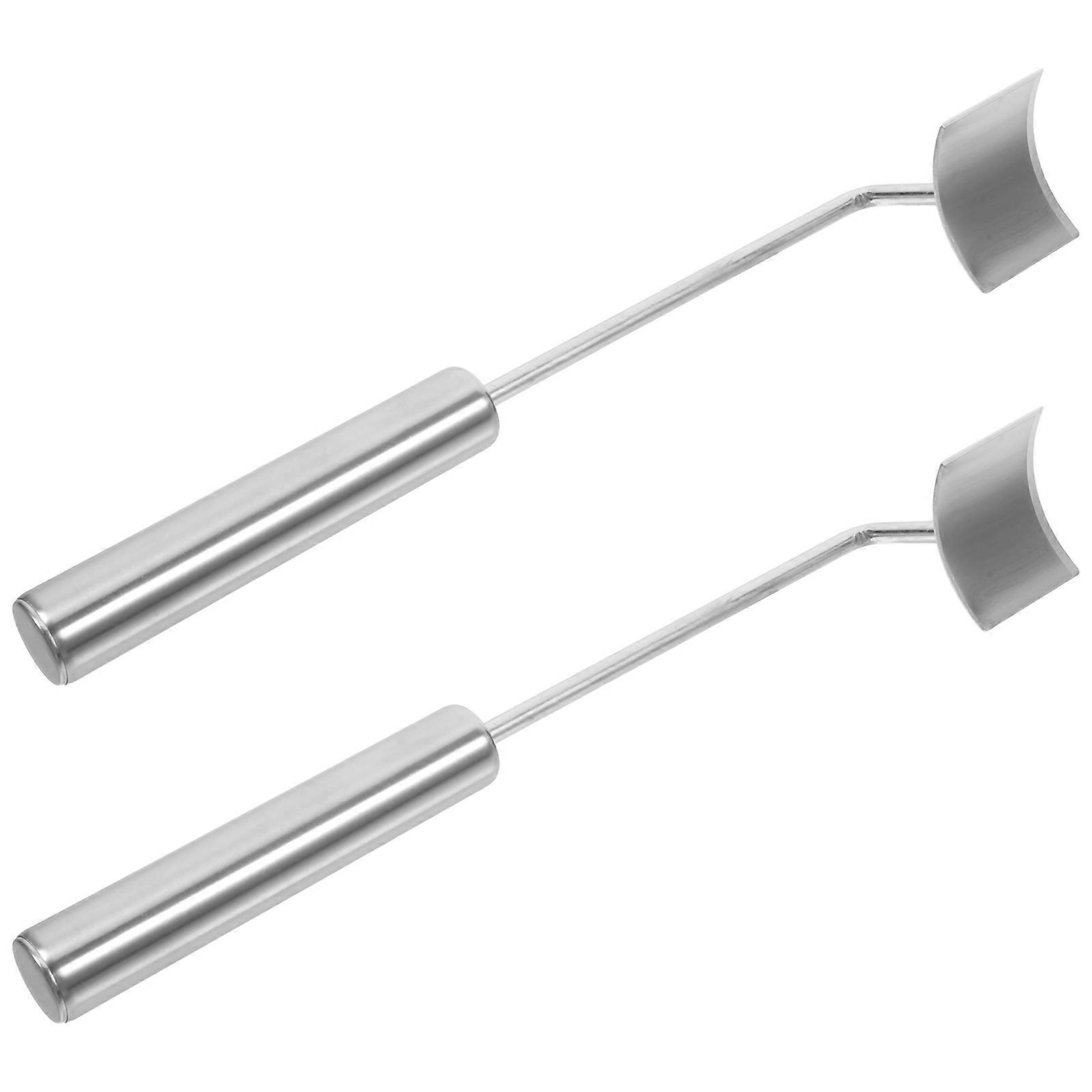 2pcs Stainless Steel Corn and Kernel Remover Tool with Handle for Kitchen Corn Cob Stripping