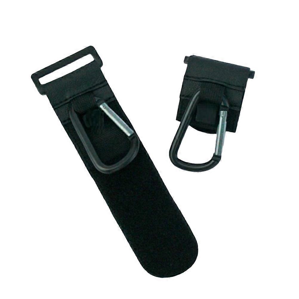 Black Stroller Hooks Made of Iron and for Hands-Free Convenience 20x5cm