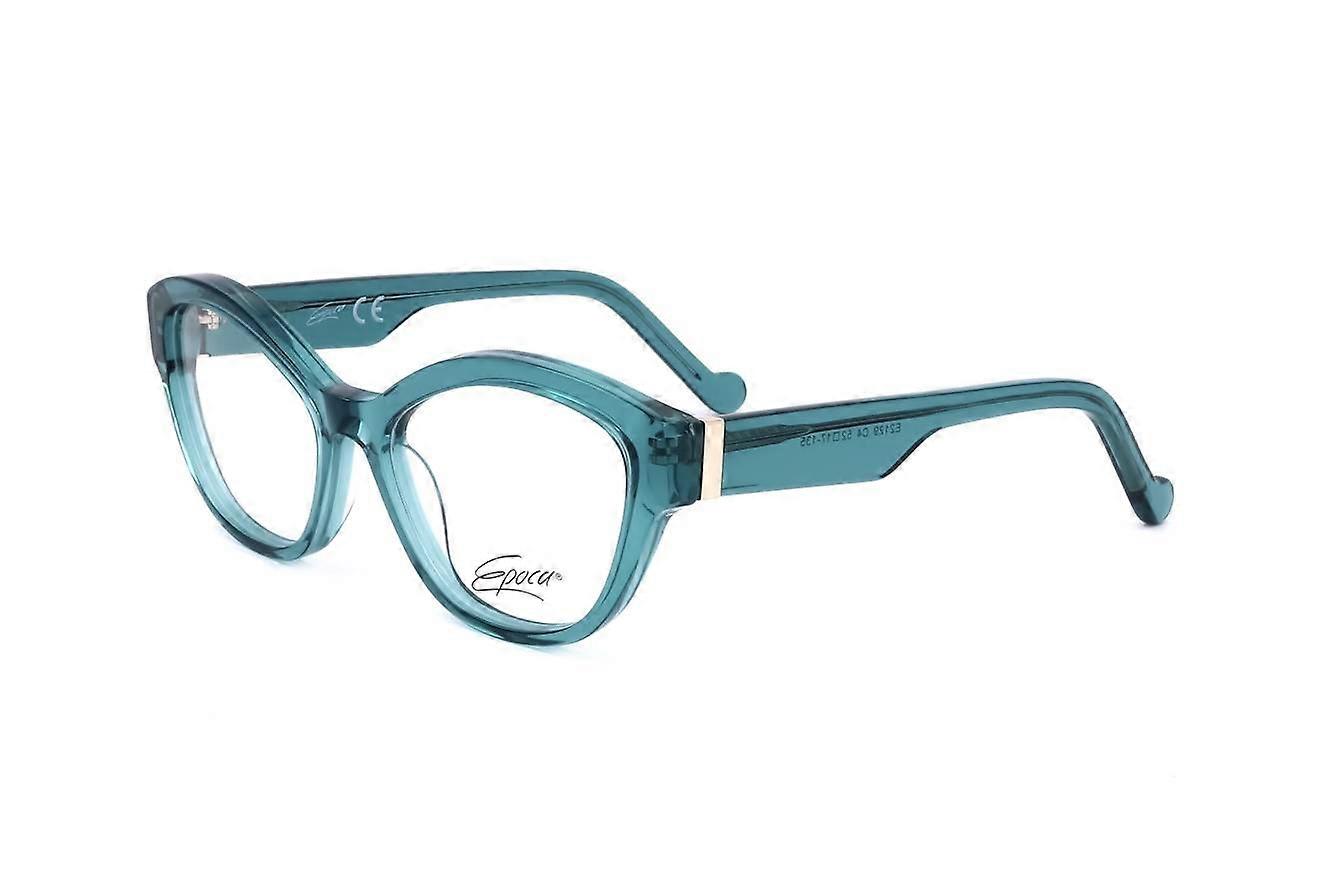 Eyewear Frames Epoca E2129 C4 SHINY CLEAR GREEN 52/17/135 WOMAN