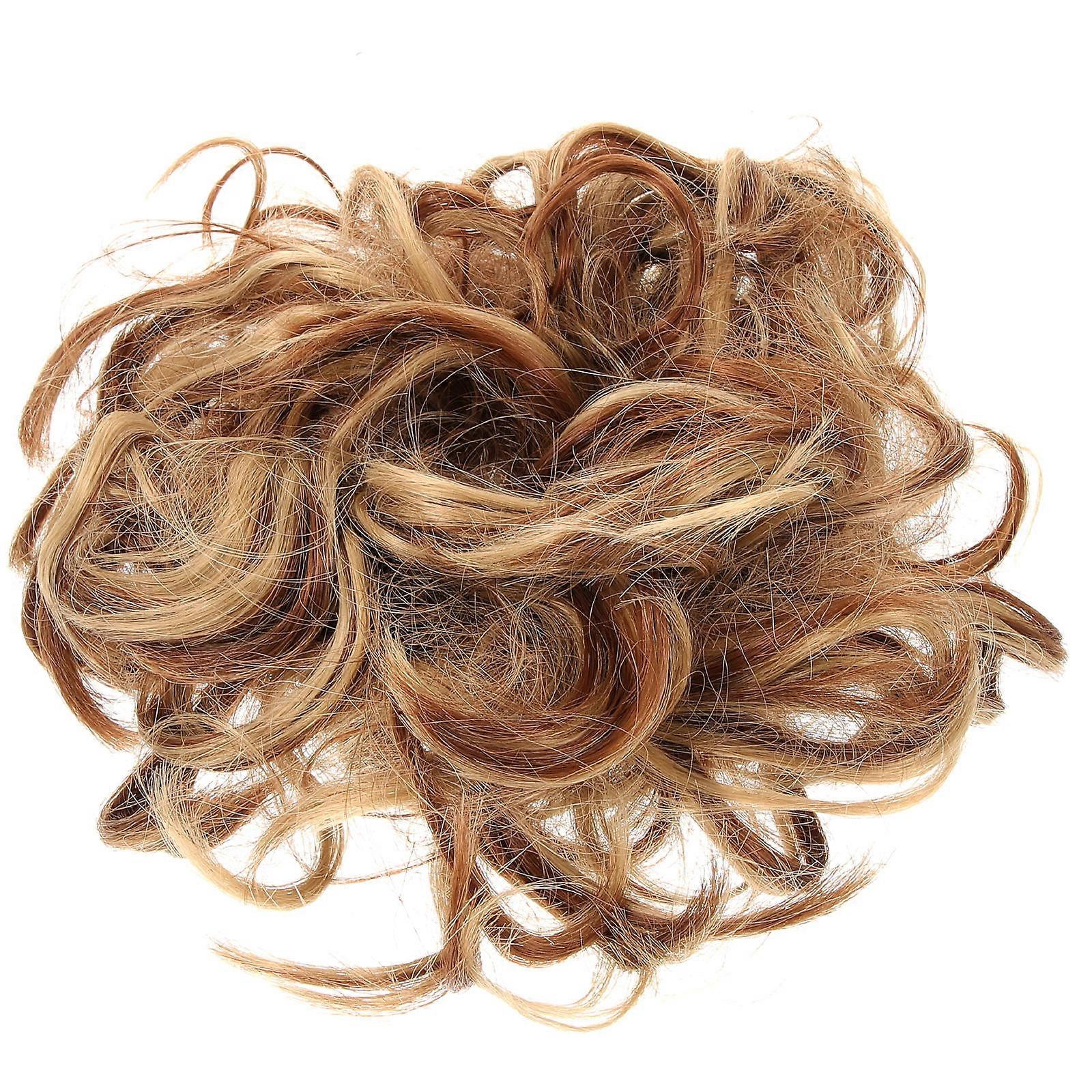 Brown Ponytail Hairpiece for Decoration Made of High Temperature Fiber Adds Volume and Fullness to