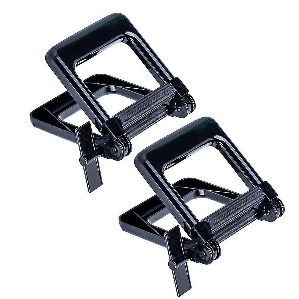 Professional Hair Dye Squeezer 2Pcs Designed For Salon Use Compact Black Plastic Squeezer Tool