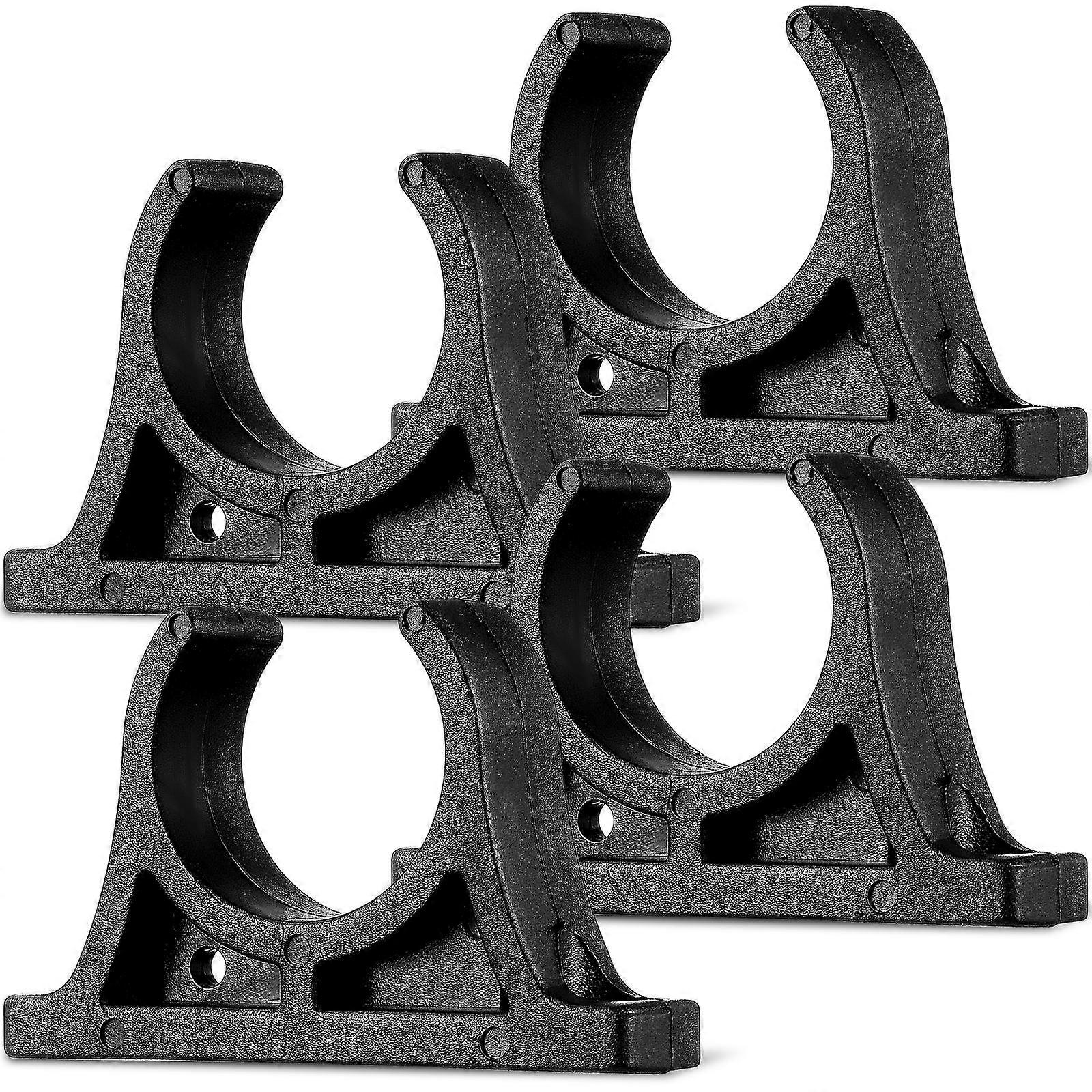 4pcs Durable Plastic Boat Paddle Holders Buckles for Fixing – Essential Canoe & Kayaking Accessory for Paddling Activities