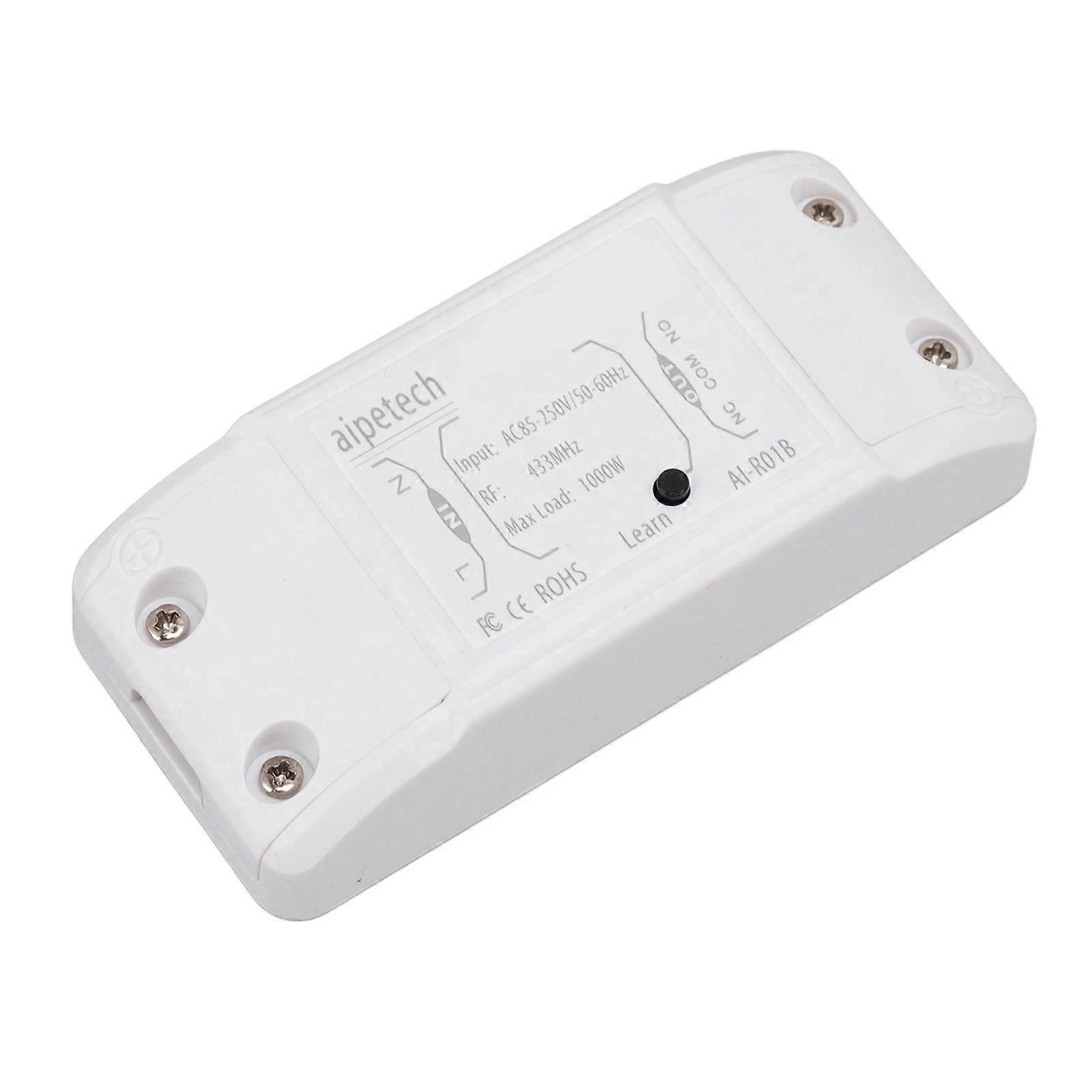 Commutateur intelligent sans fil 433MHz 3 modes RF Télécommande Bleu 80g, CR2016