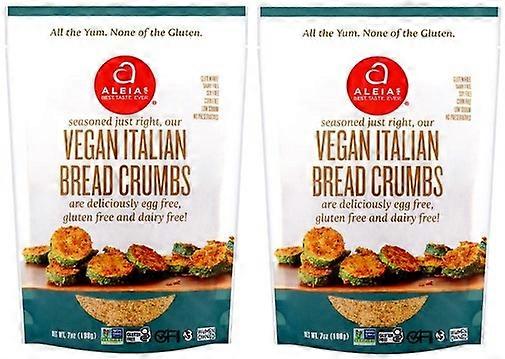 Aleia's Vegan Italian Bread Crumbs 2 Pack